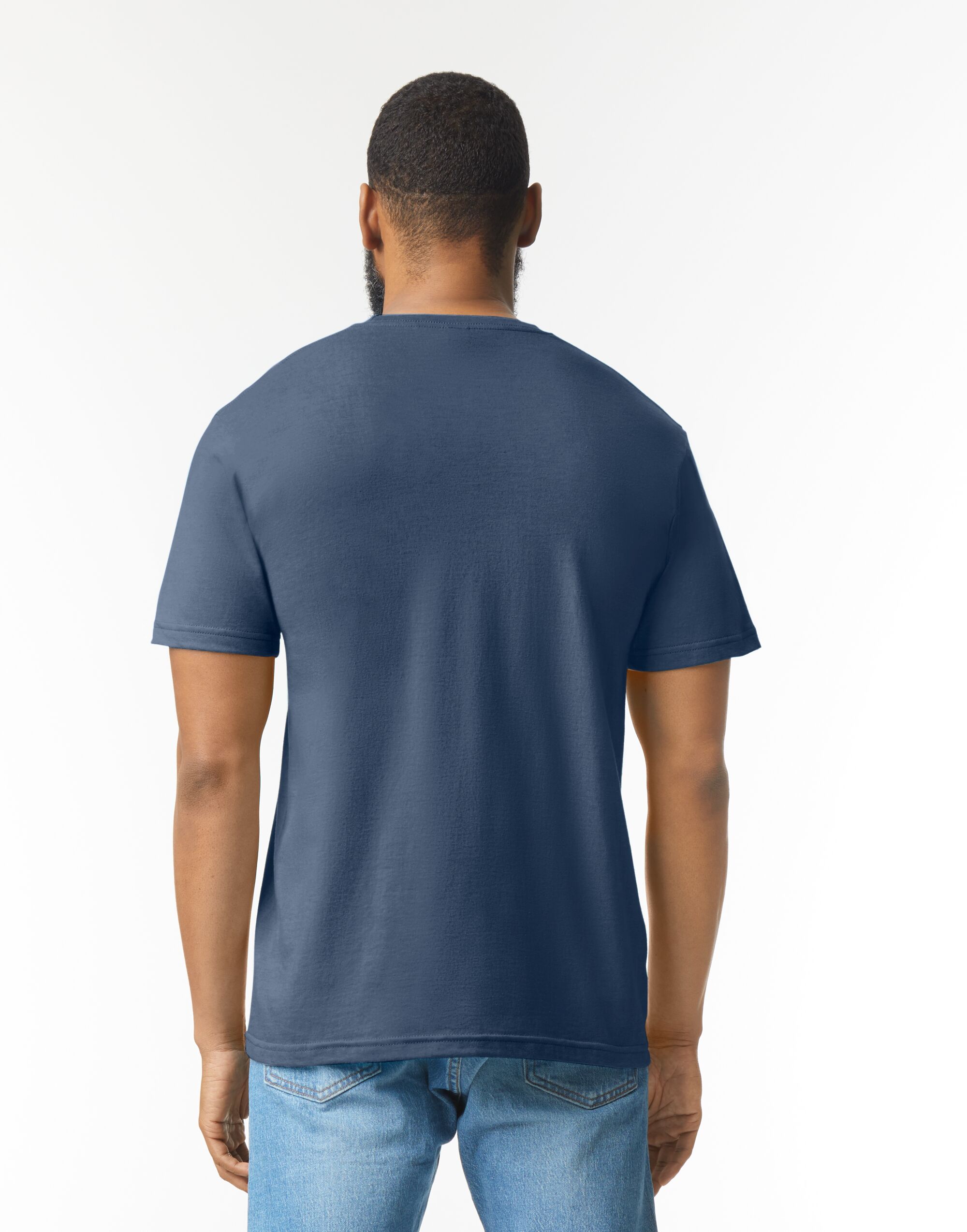 Navy Mist Softstyle CVC Adult T-Shirt
