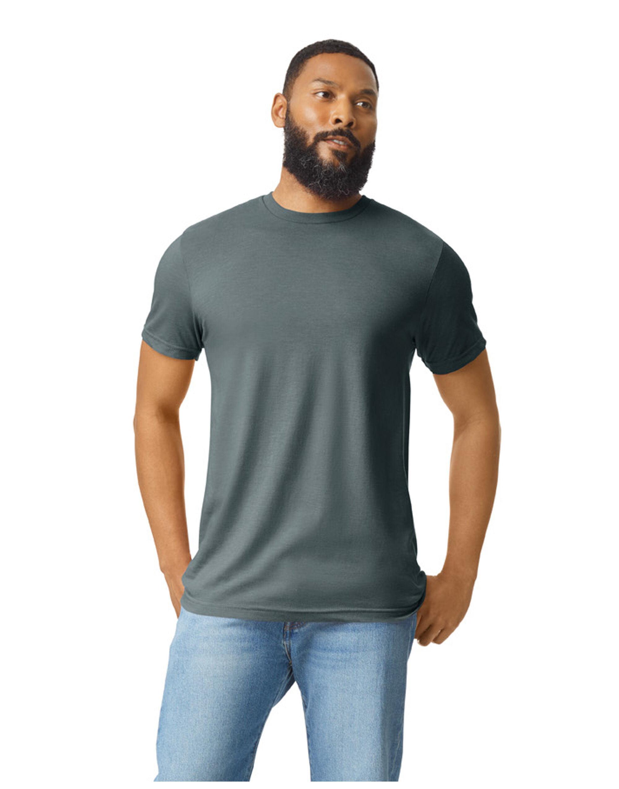 Kelly Mist Softstyle CVC Adult T-Shirt