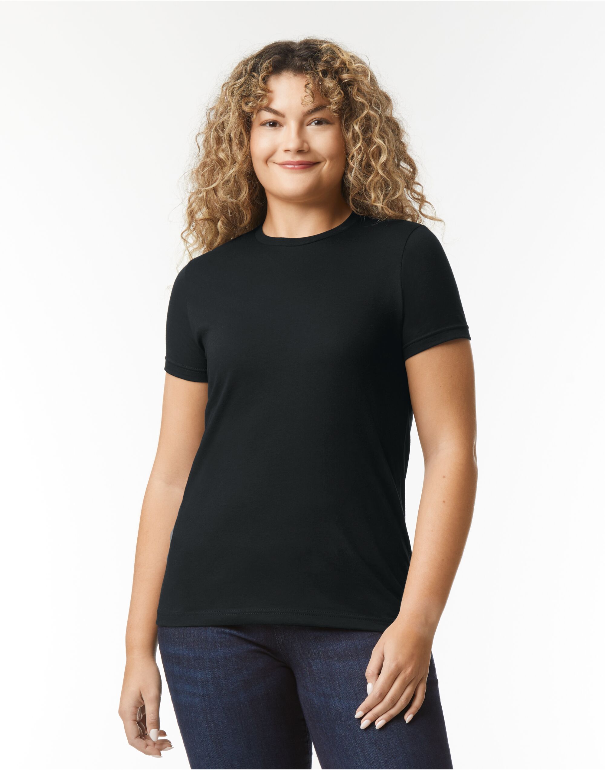 Pitch Black Softstyle CVC Women’s T-Shirt Pitch Black Softstyle CVC Women’s T-Shirt
