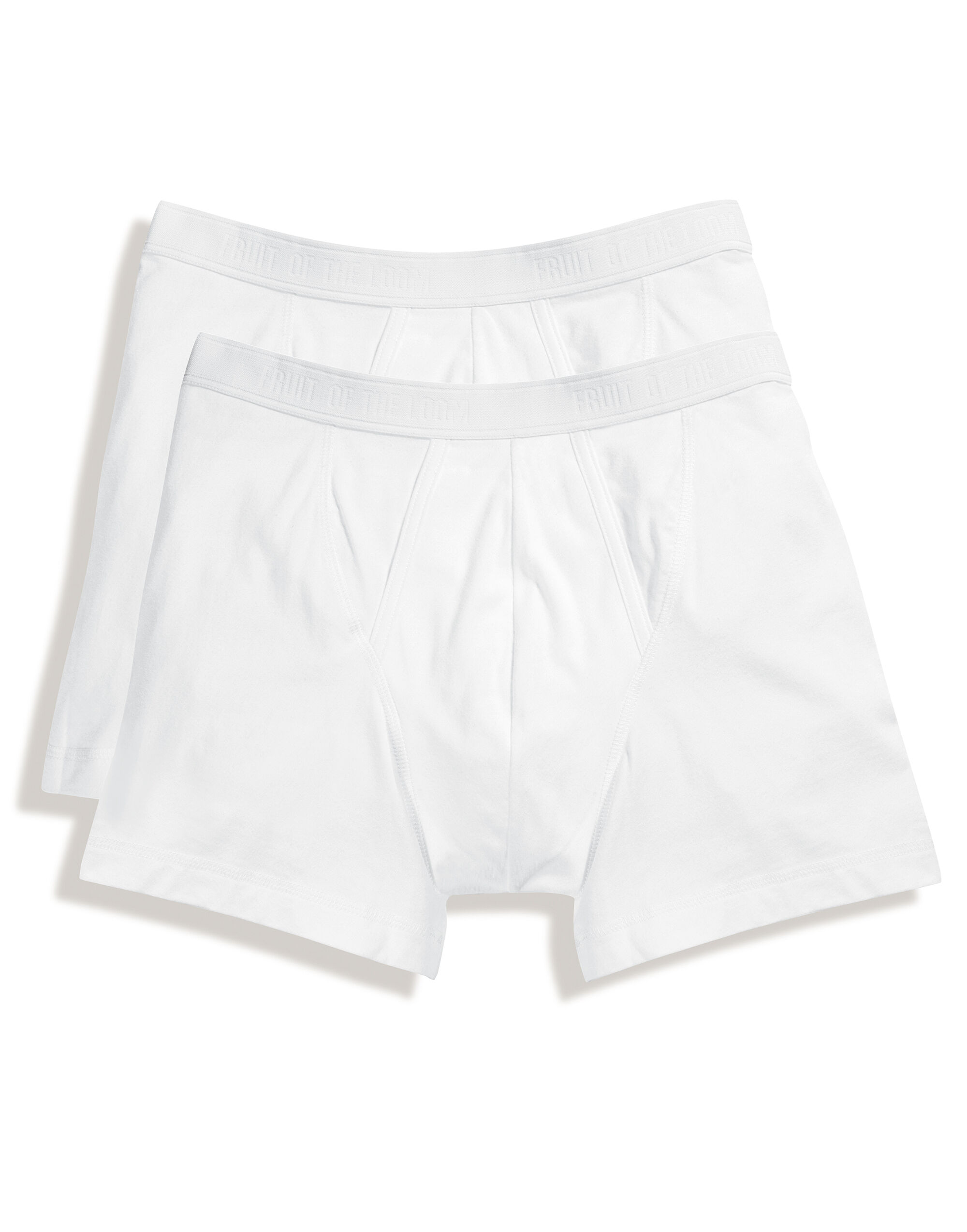 White Men’s Classic Boxer (2 Pack)