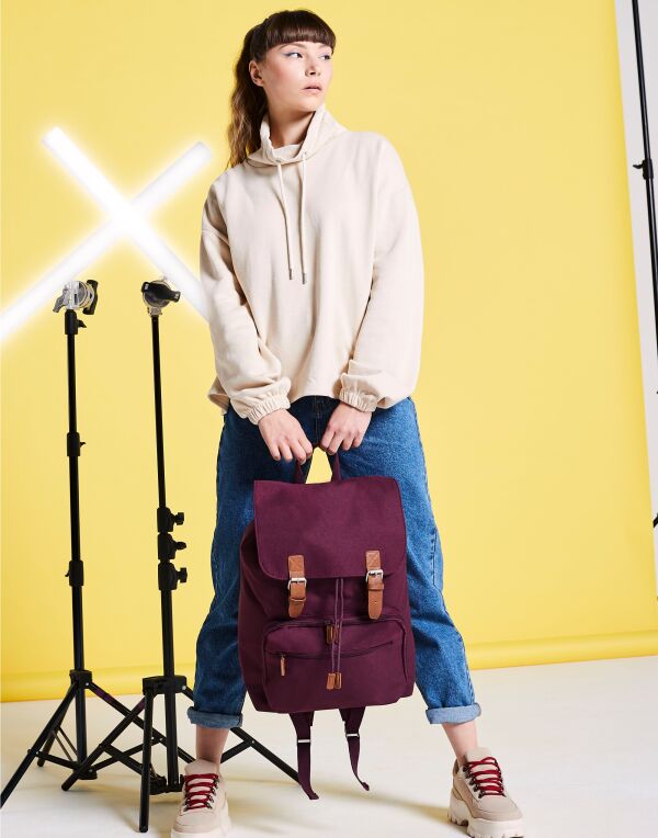 BG613 Vintage Laptop Backpack Graphite Grey/Black BG613 Vintage Laptop Backpack Graphite Grey/Black