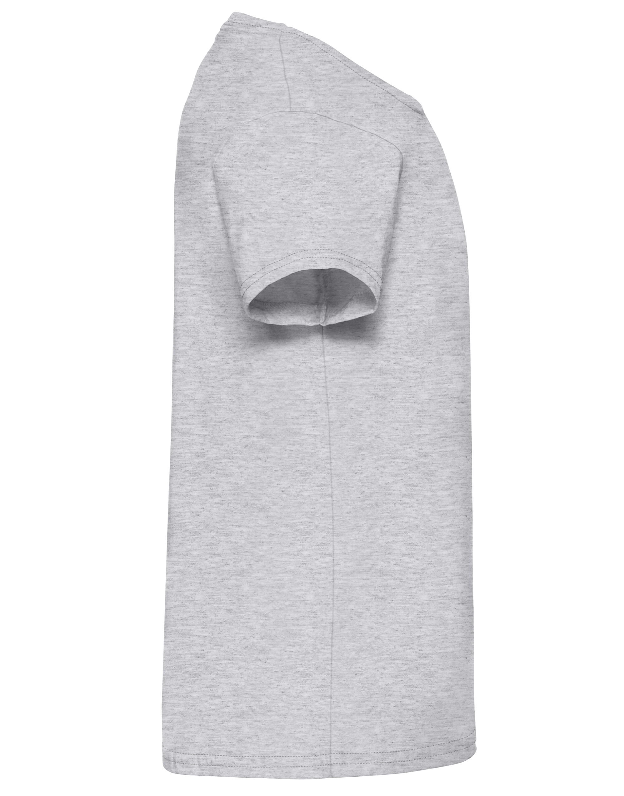 61005 Girl’s Valueweight T Heather Grey