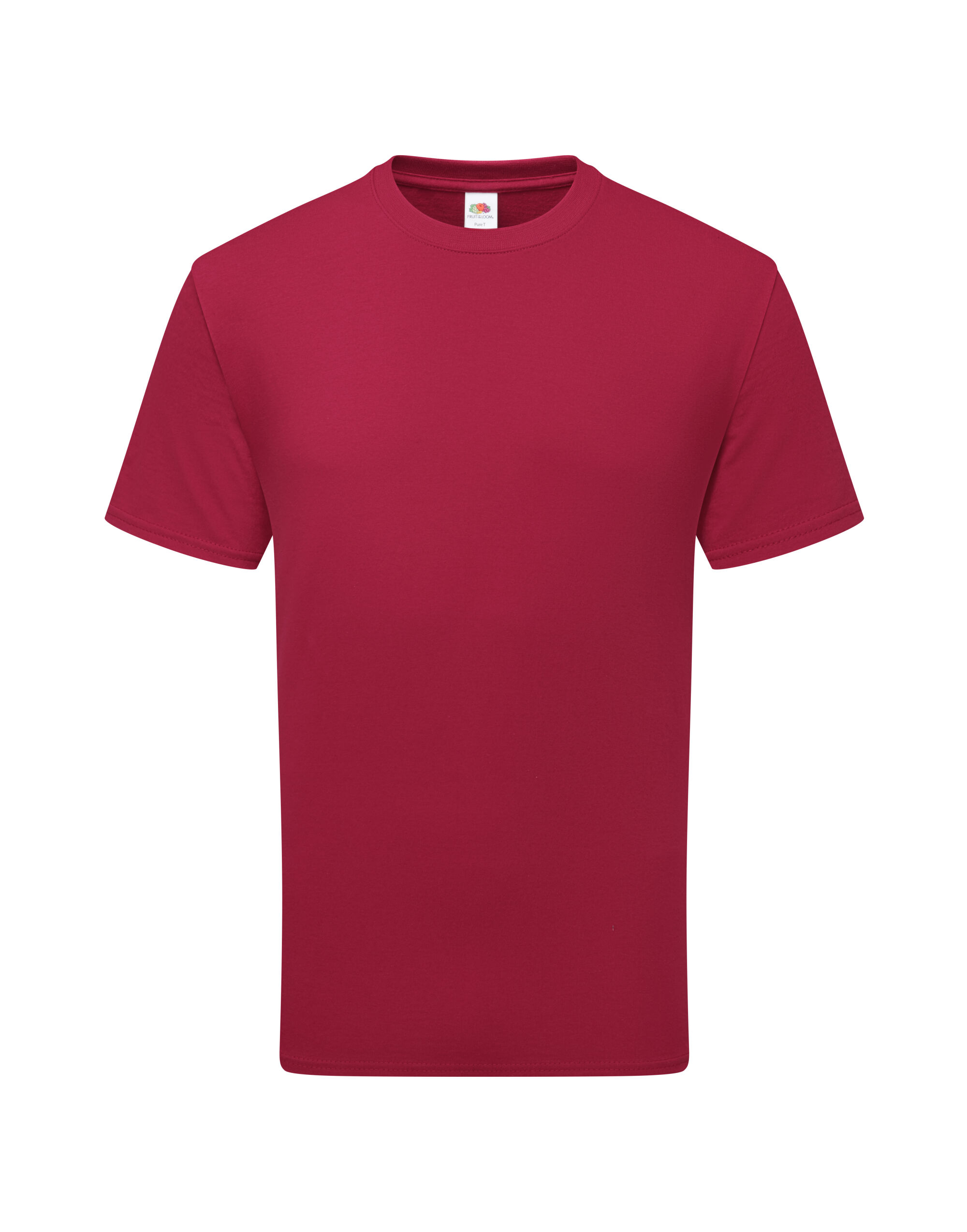 61362 Pure Cotton T Cranberry