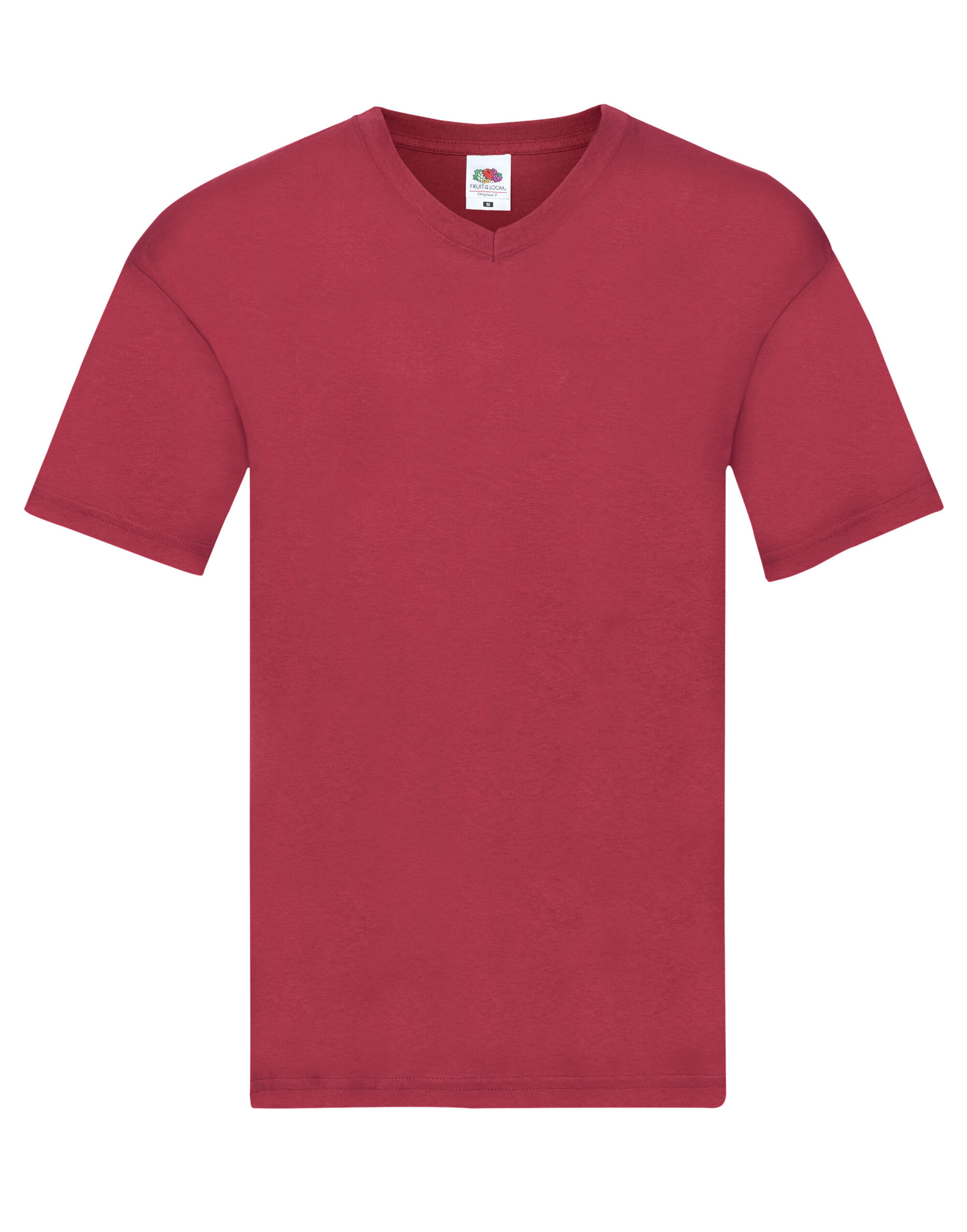 Brick Red Men’s Original V-Neck T Brick Red Men’s Original V-Neck T