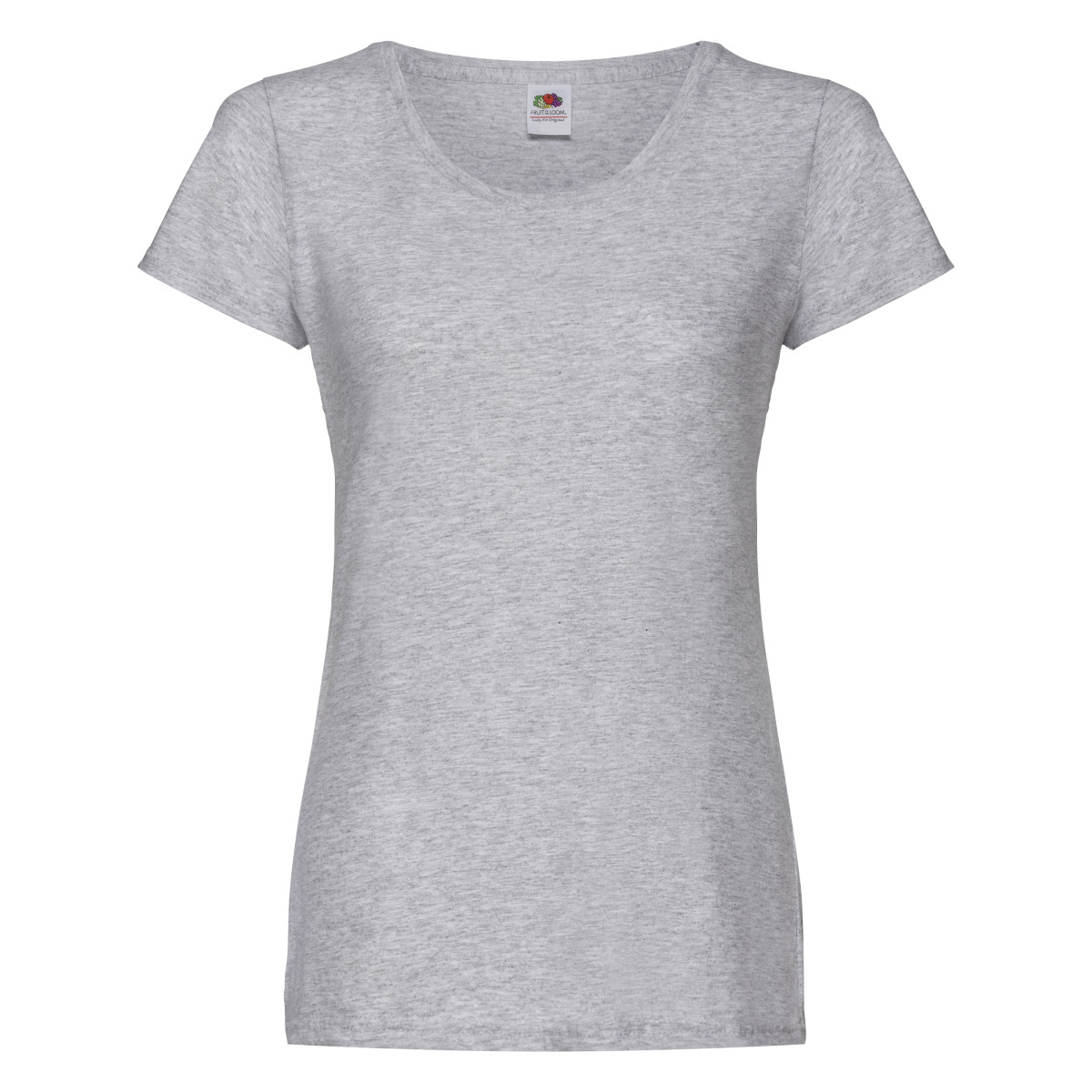 61420 Ladies’ Original T Heather Grey