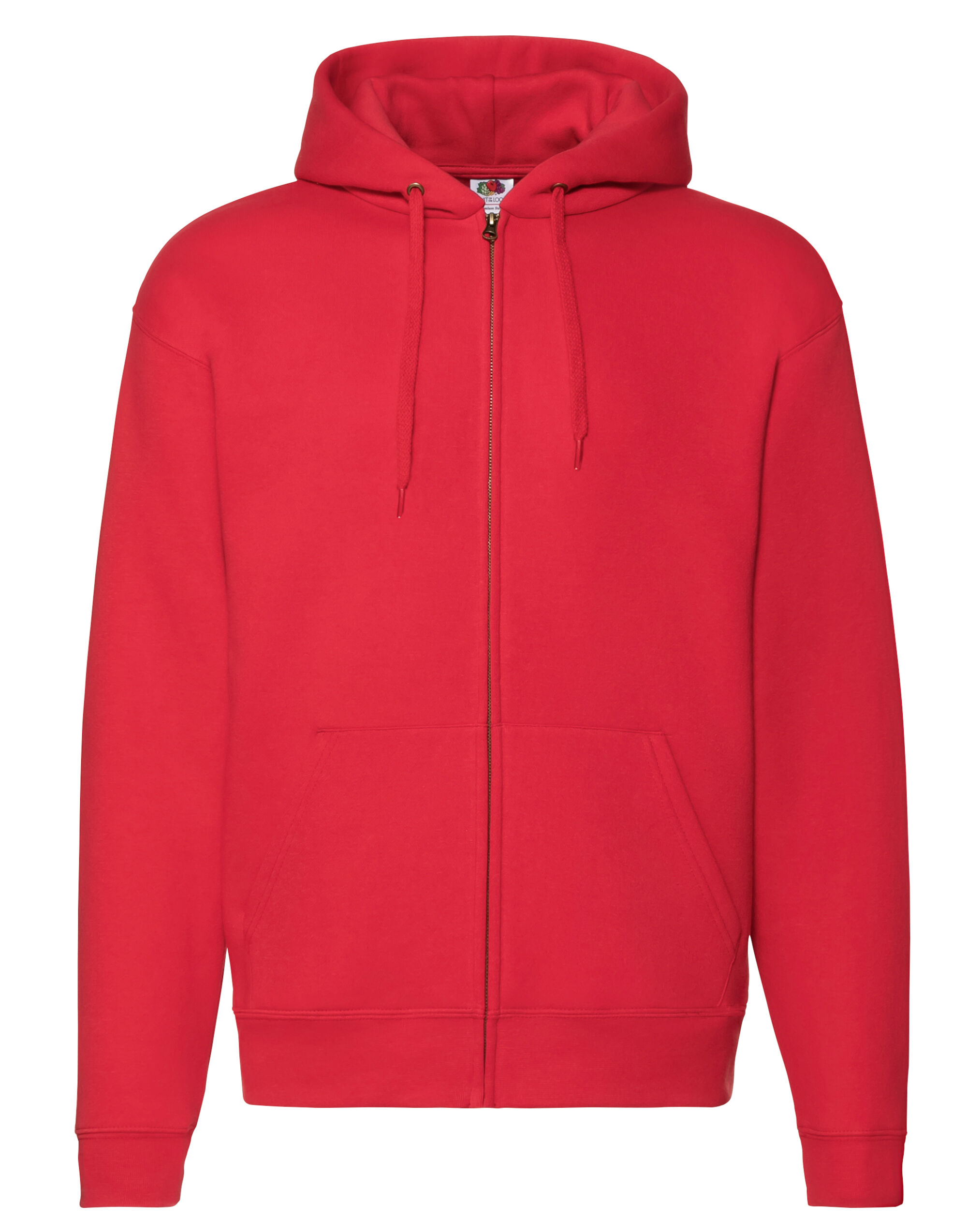 62034 Men’s Premium Hooded Sweat Jacket Red