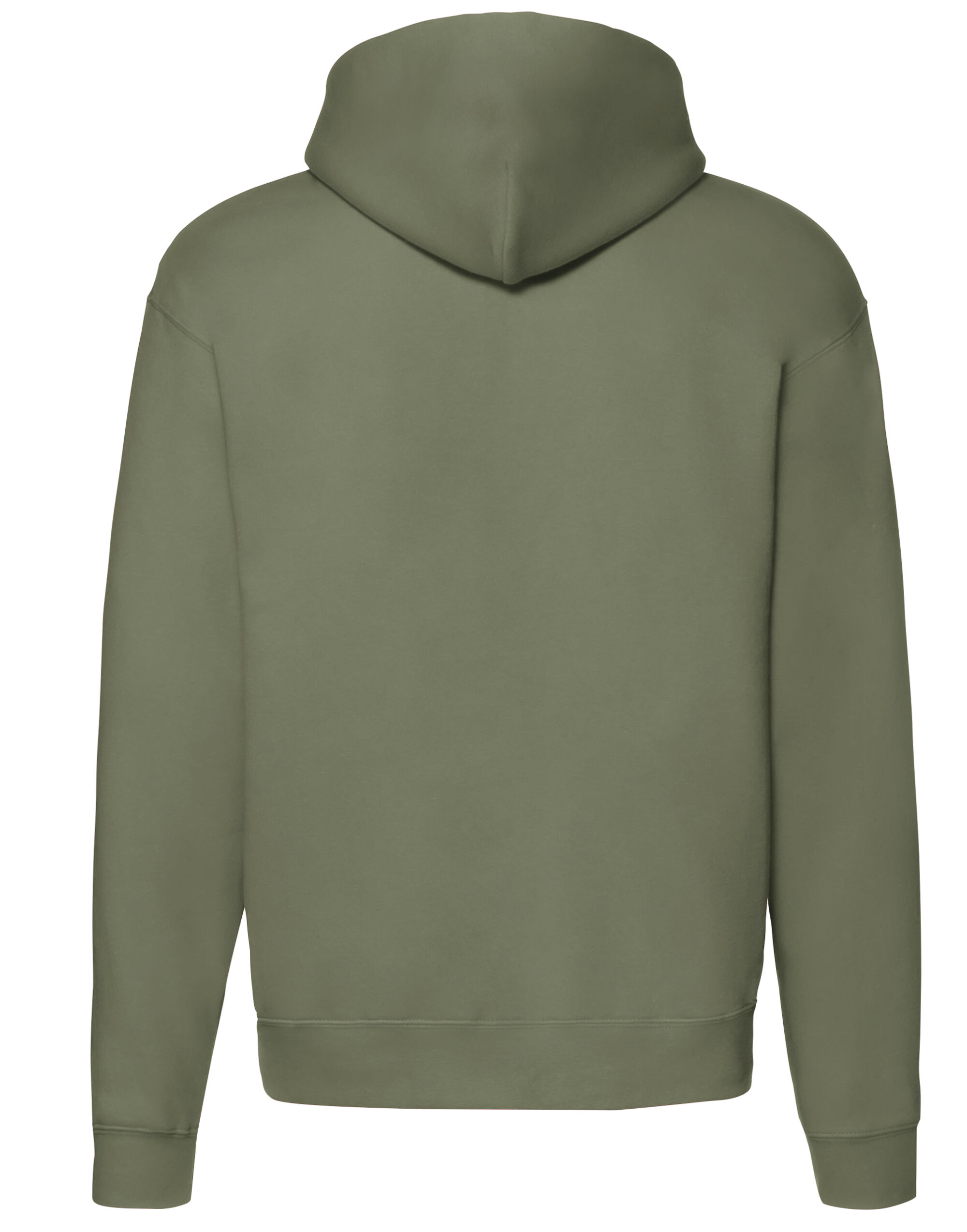 62034 Men’s Premium Hooded Sweat Jacket Classic Olive