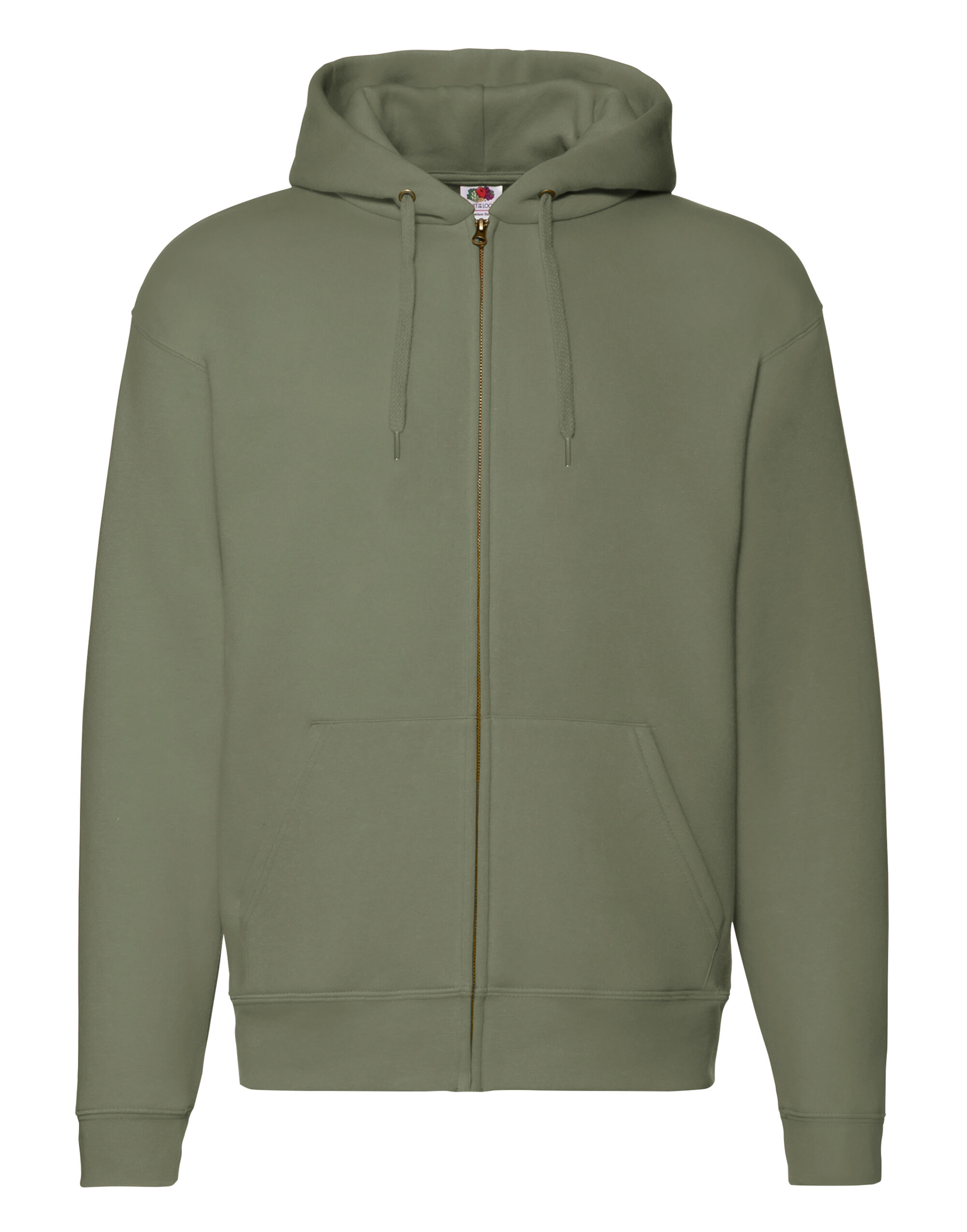 62034 Men’s Premium Hooded Sweat Jacket Classic Olive