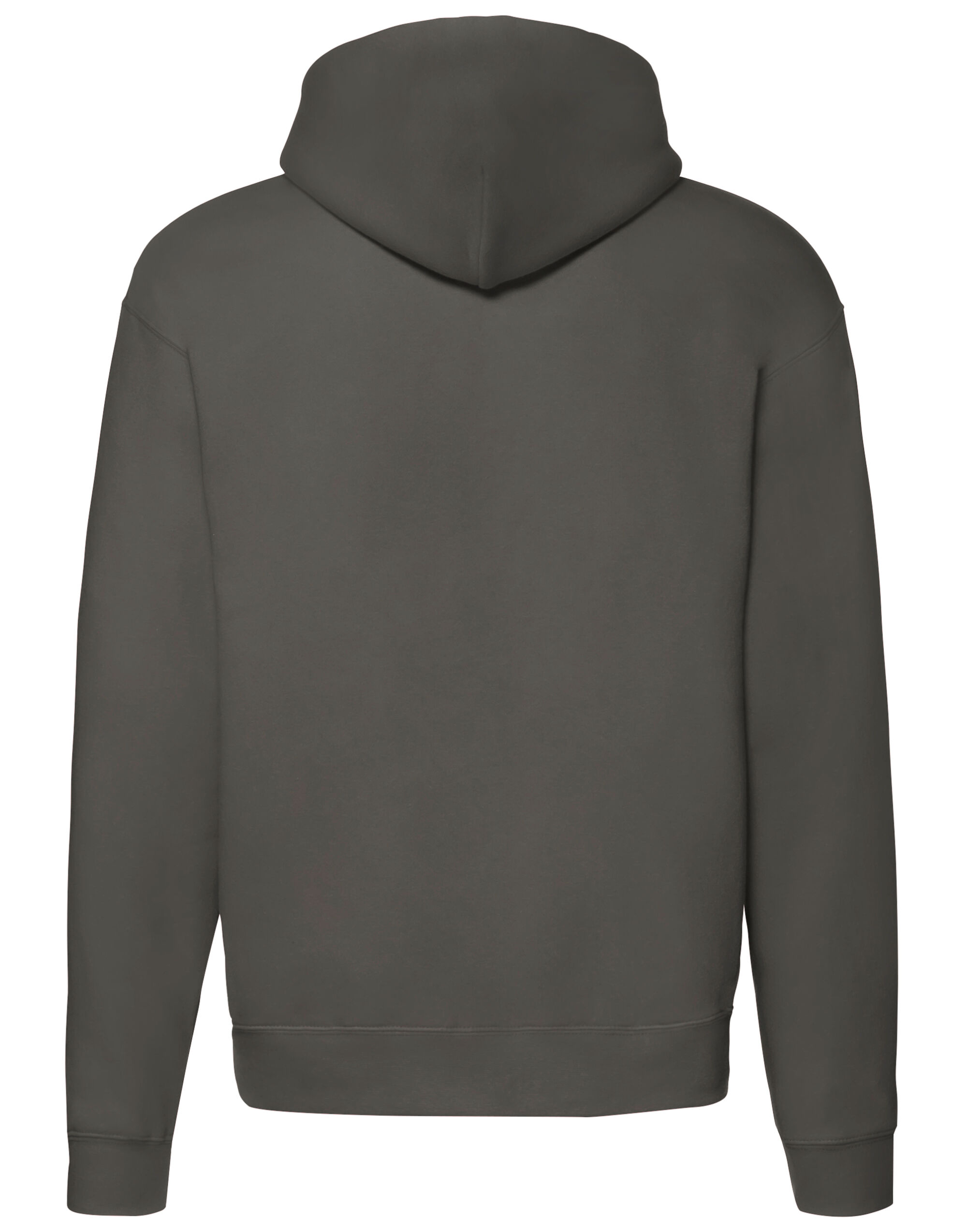 62034 Men’s Premium Hooded Sweat Jacket Charcoal