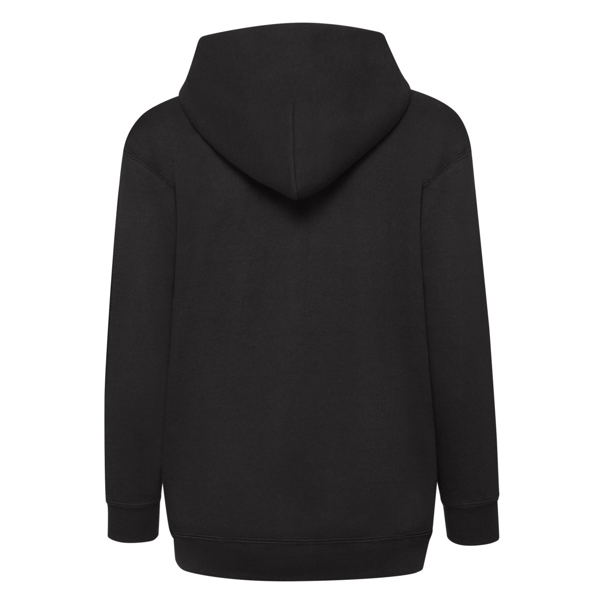 62045 Black Kid’s Classic Hooded Sweat Jacket