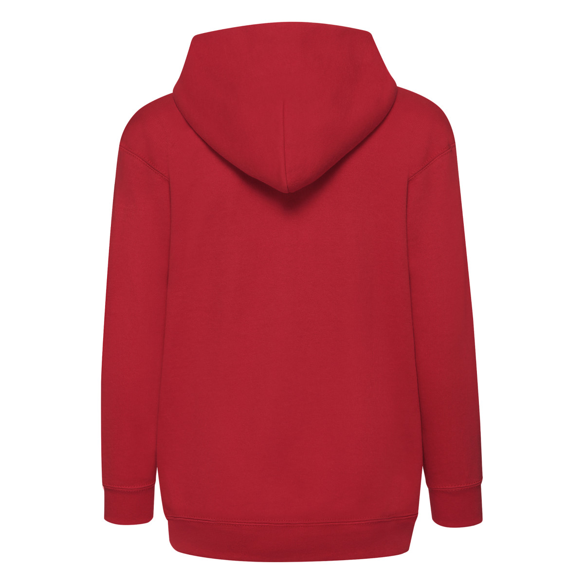 62045 Kid’s Classic Hooded Sweat Jacket Red