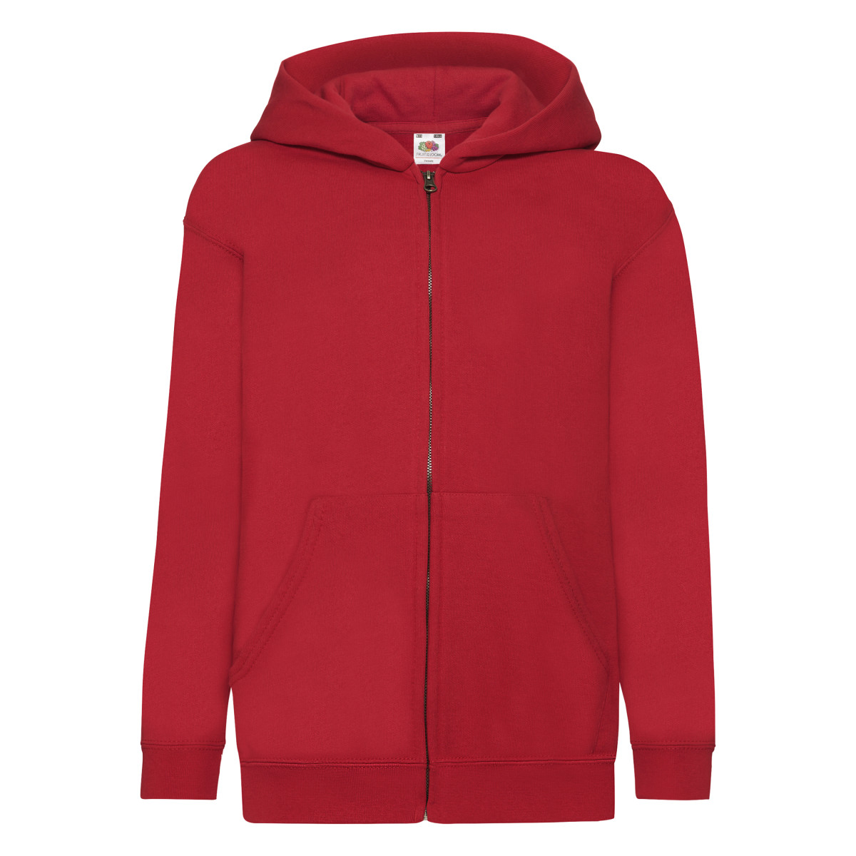 62045 Kid’s Classic Hooded Sweat Jacket Red