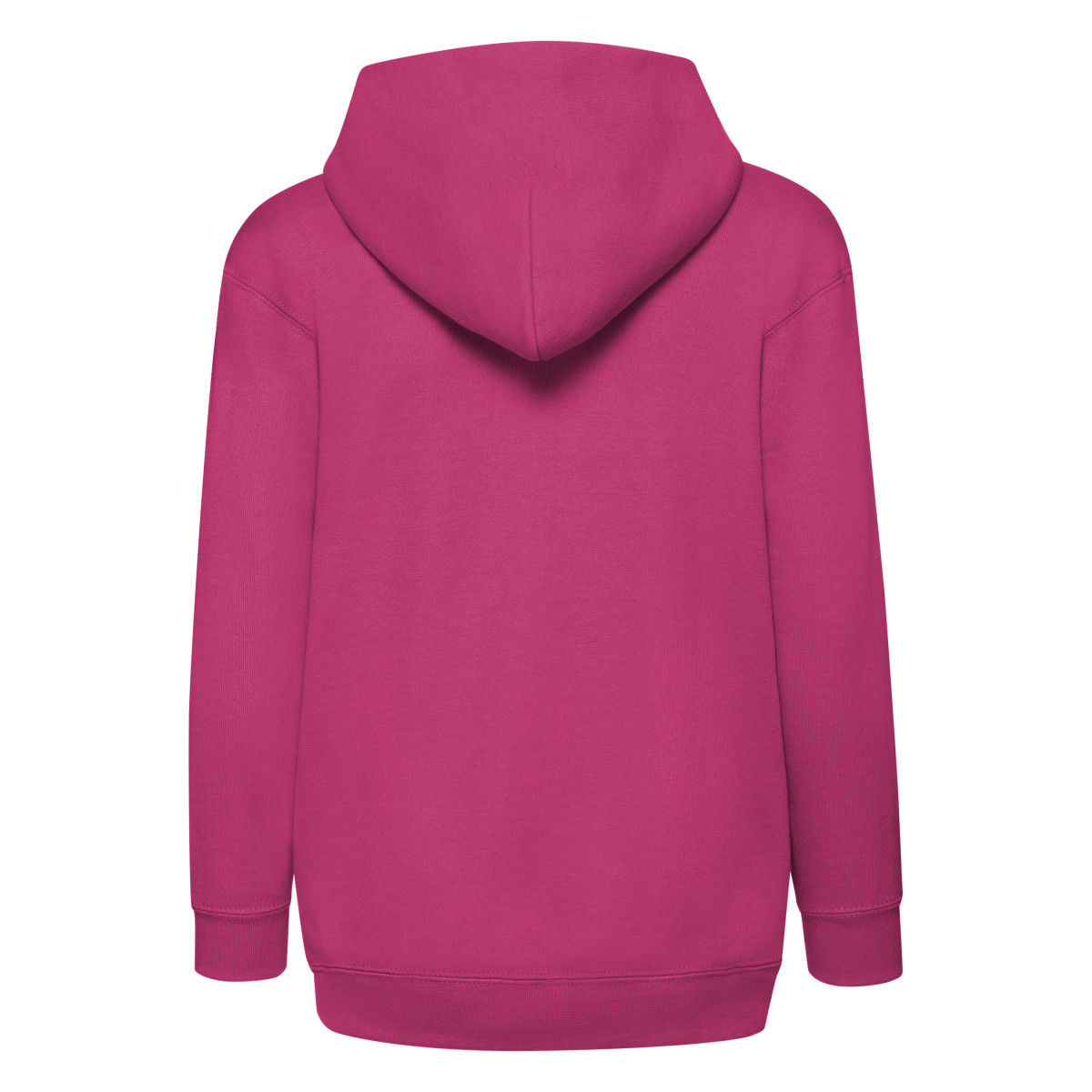 62045 Kid’s Classic Hooded Sweat Jacket Fuchsia