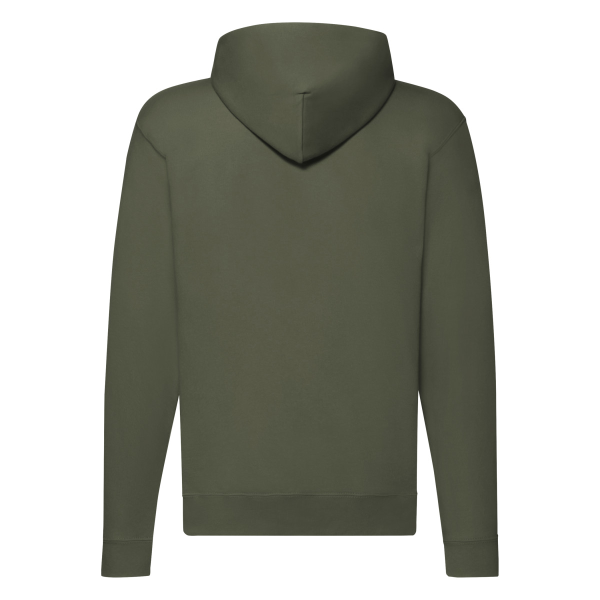 62062 Classic Olive Men’s Classic Hooded Sweat Jacket