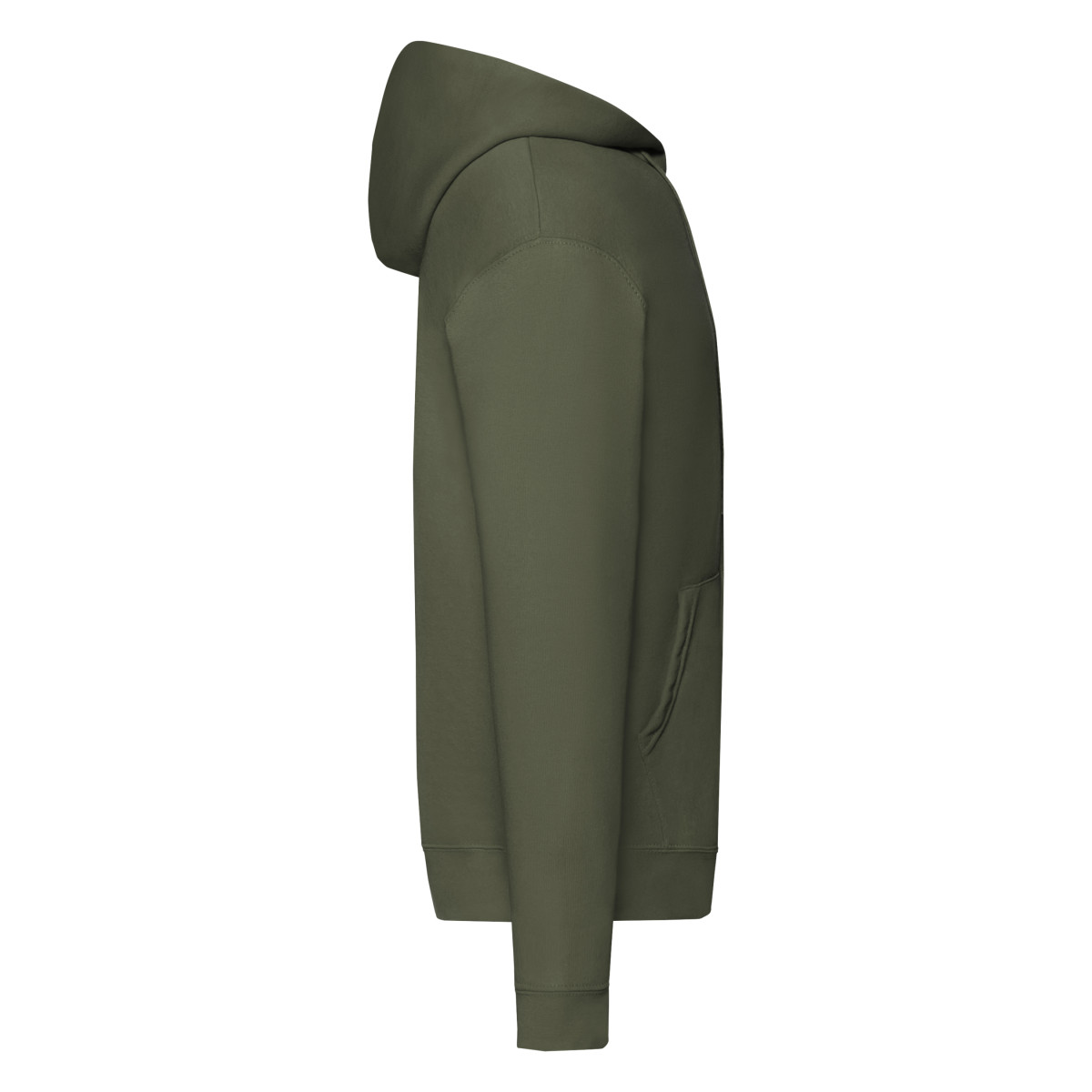 62062 Classic Olive Men’s Classic Hooded Sweat Jacket