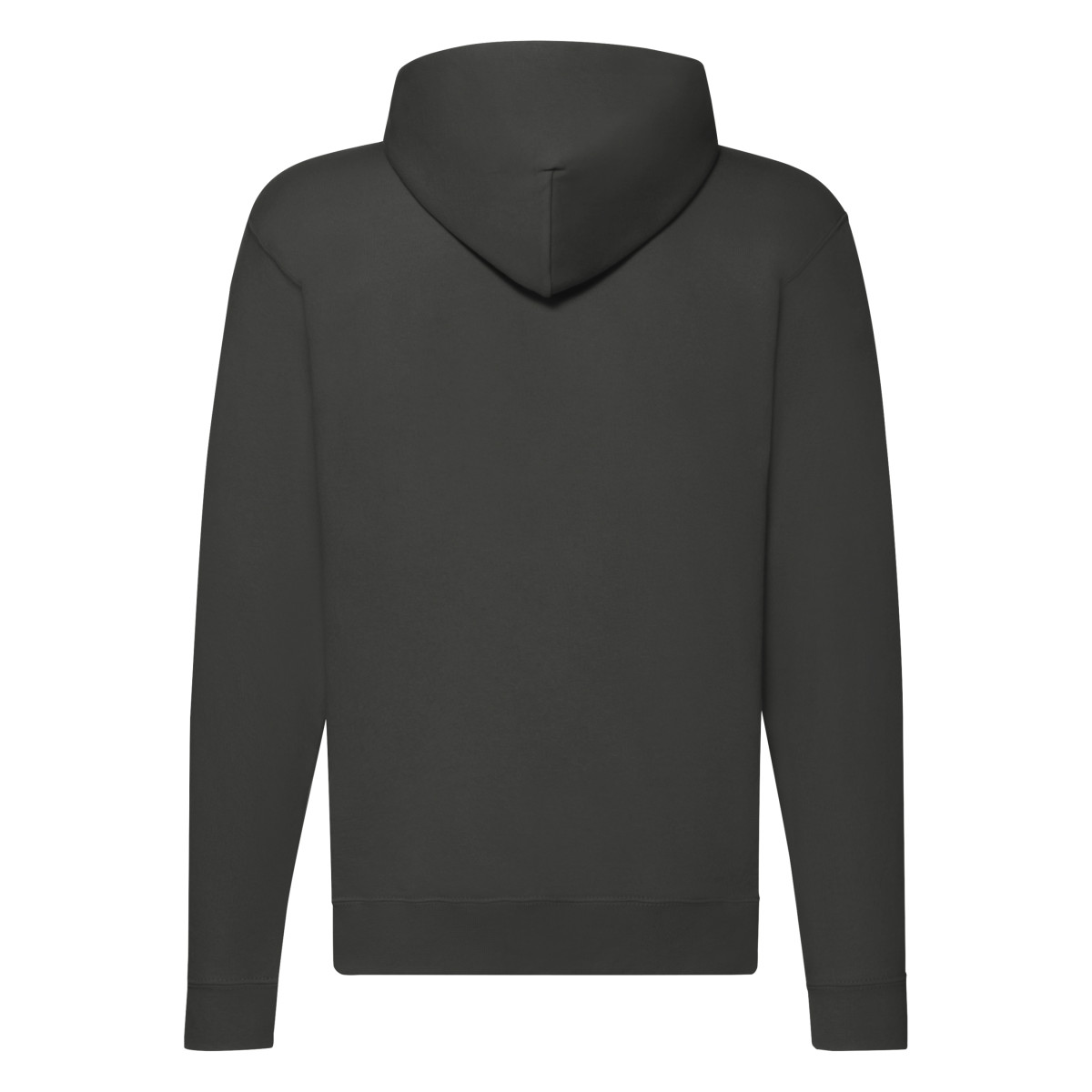 62062 Light Graphite Men’s Classic Hooded Sweat Jacket