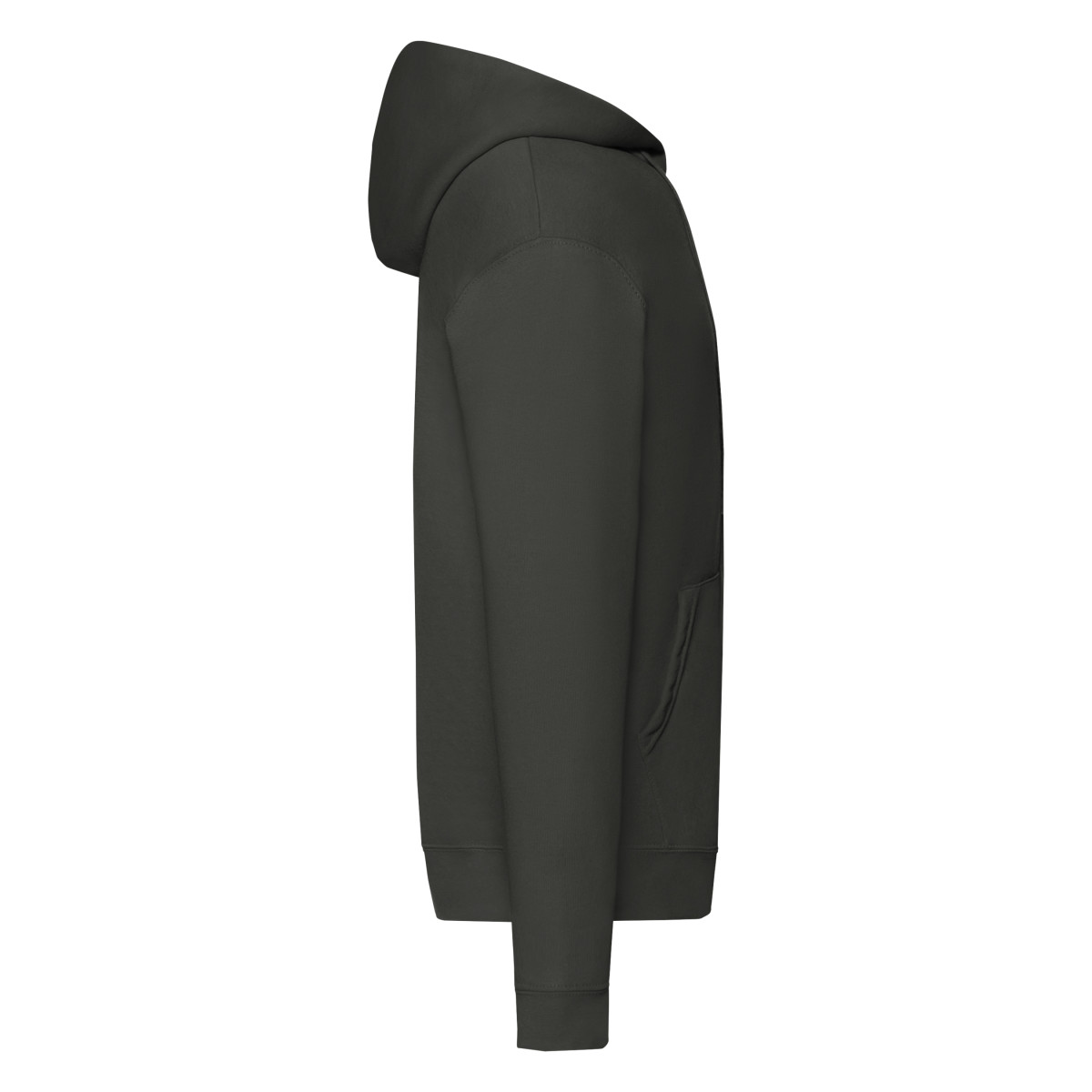 62062 Light Graphite Men’s Classic Hooded Sweat Jacket