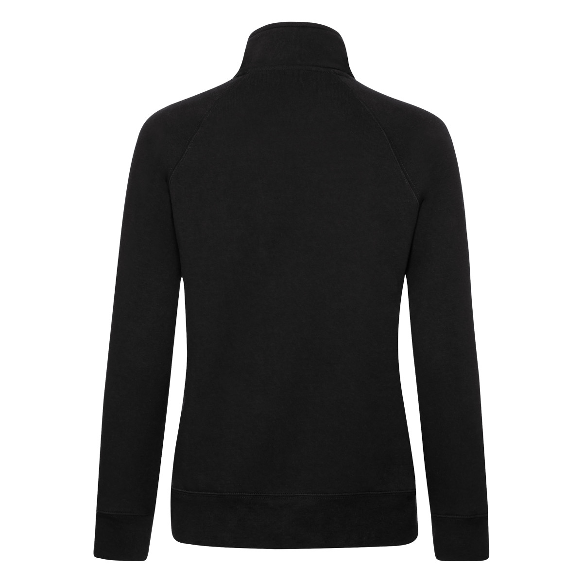 62116 Black Ladies’ Premium Sweat Jacket