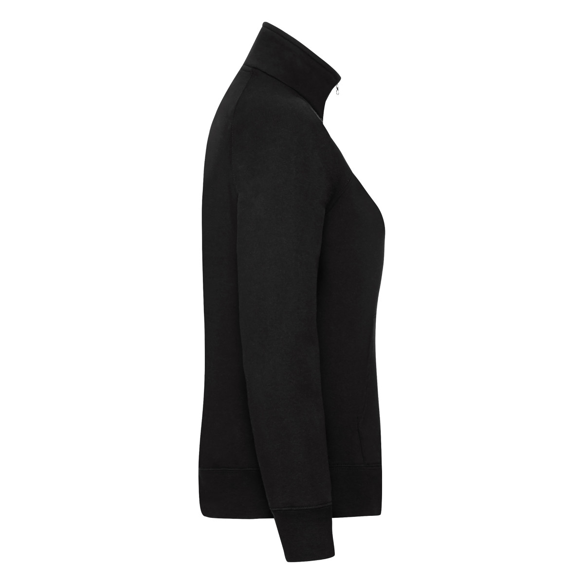 62116 Black Ladies’ Premium Sweat Jacket