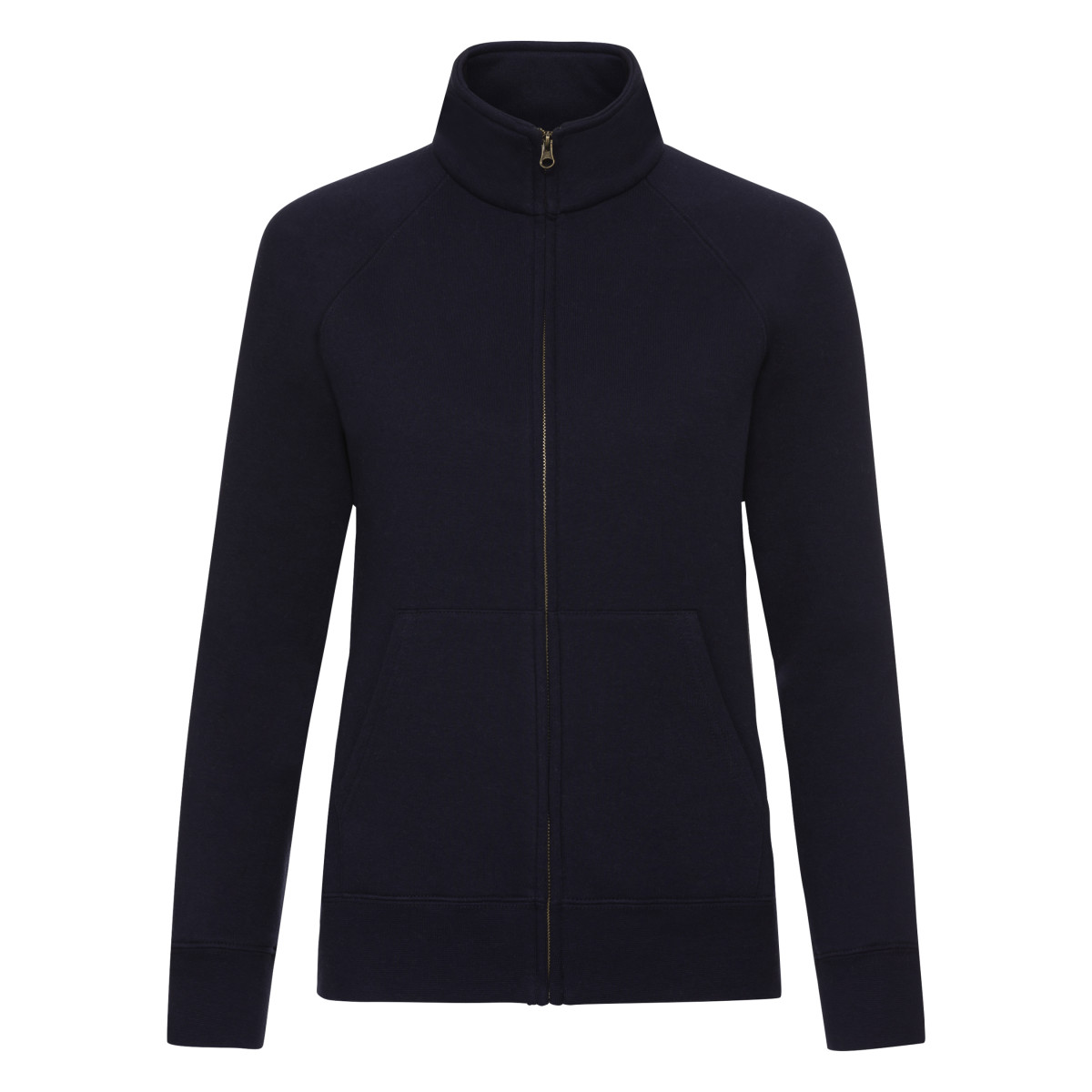 62116 Deep Navy Ladies’ Premium Sweat Jacket 62116 Deep Navy Ladies’ Premium Sweat Jacket