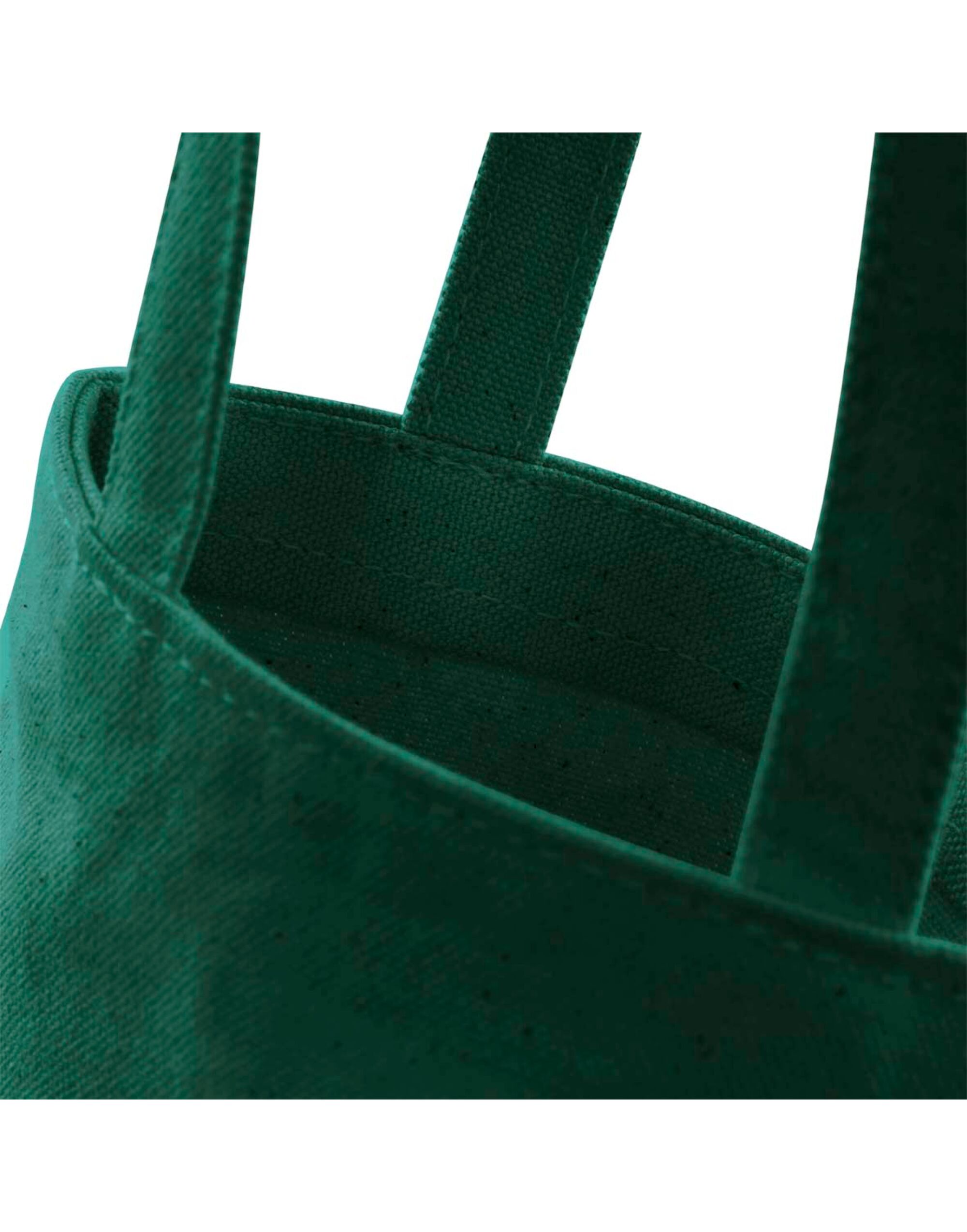 W620 Fairtrade Cotton Bottle Bag Bottle Green