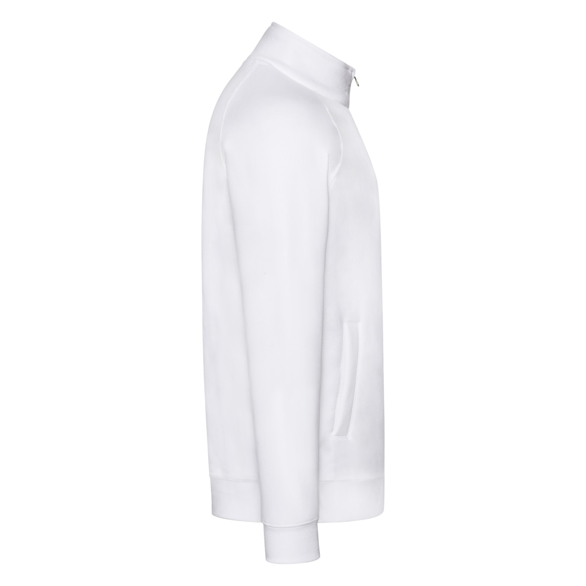 62228 Men’s Premium Sweat Jacket White
