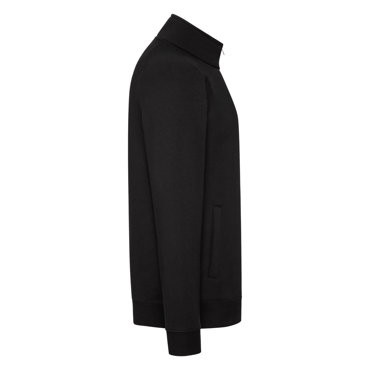 62228 Men’s Premium Sweat Jacket Black