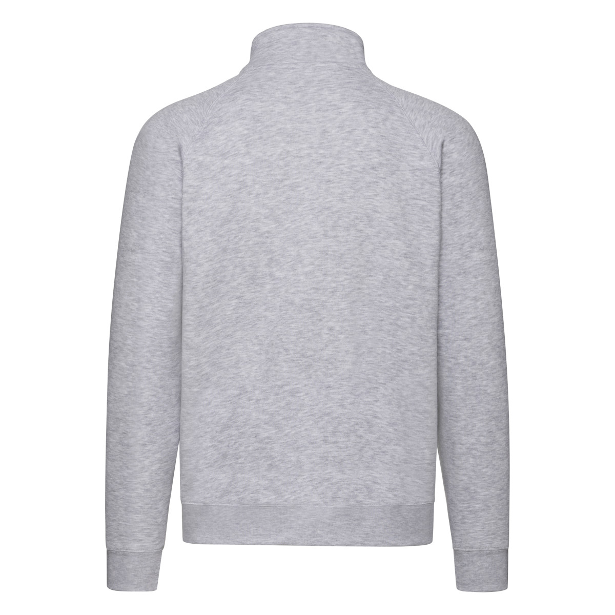62228 Men’s Premium Sweat Jacket Heather Grey