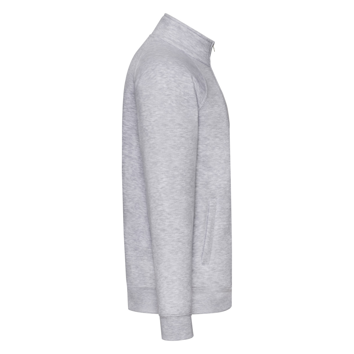 62228 Heather Grey Men’s Premium Sweat Jacket
