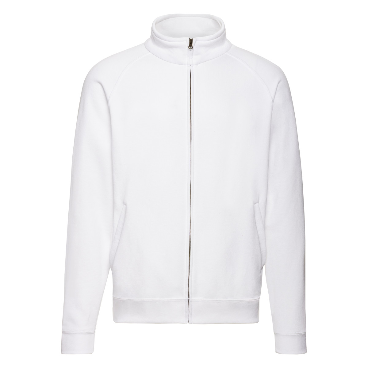 White Men’s Classic Sweat Jacket