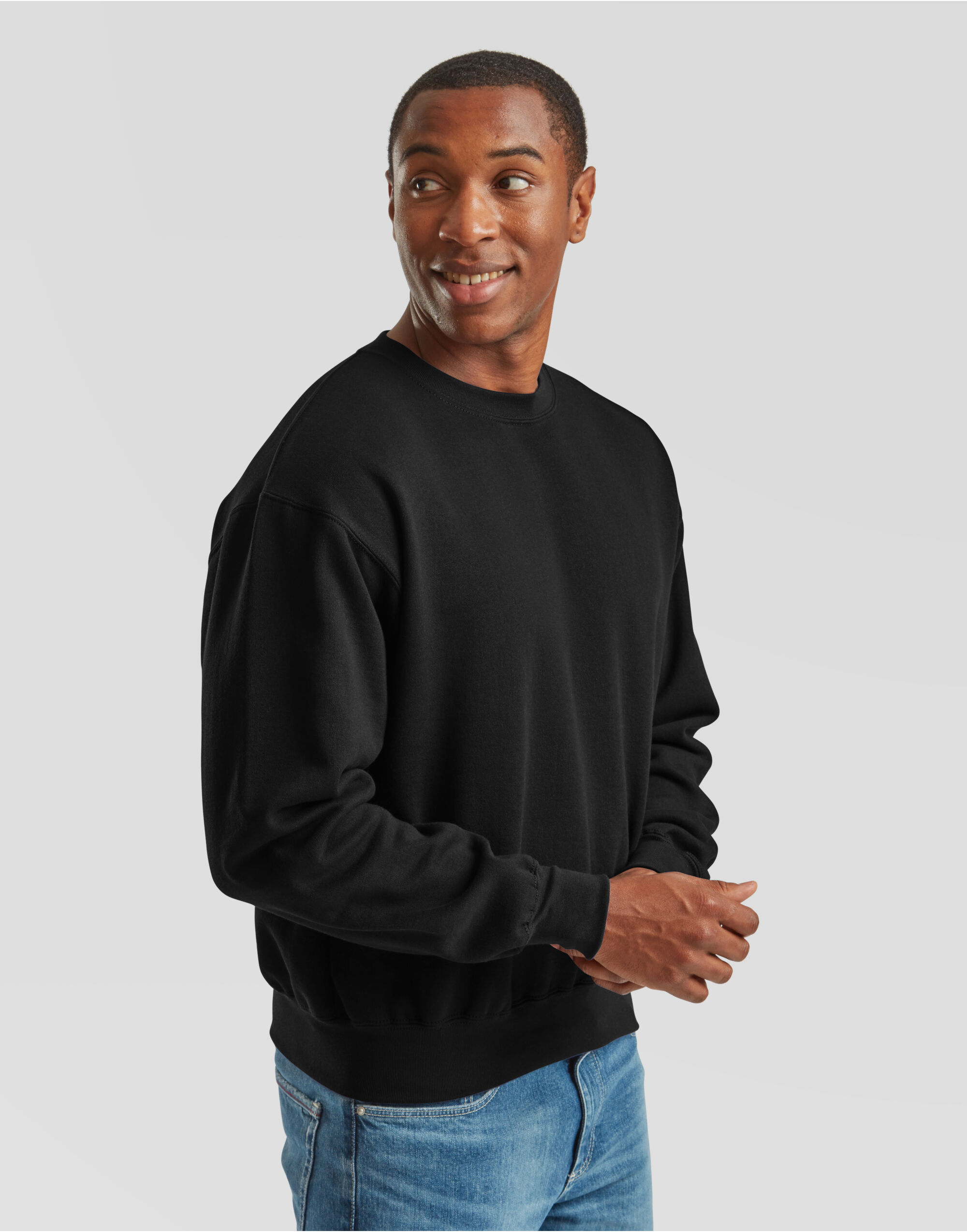 62276 Supercotton Sweat Black 62276 Supercotton Sweat Black