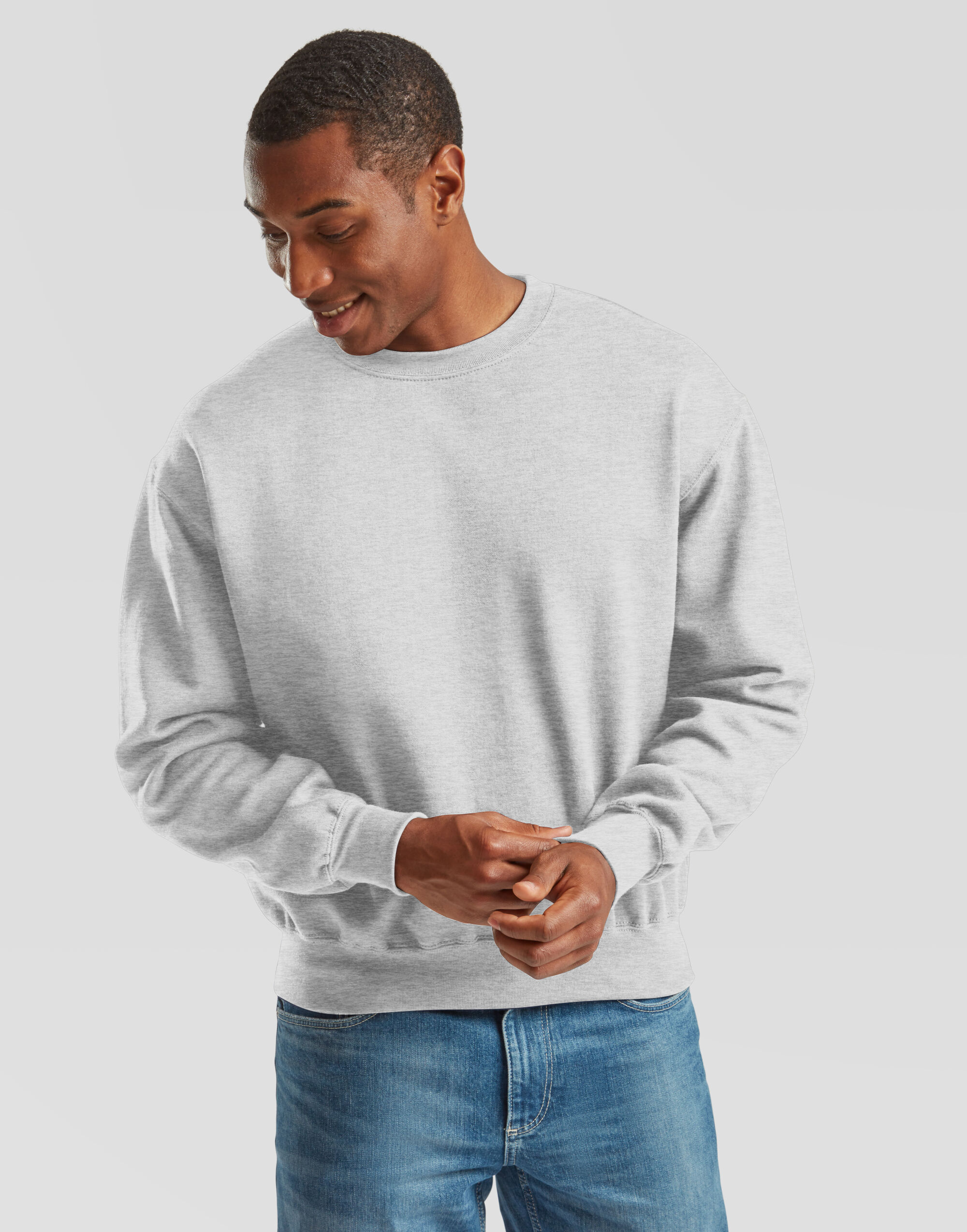 62276 Athletic Heather Supercotton Sweat 62276 Athletic Heather Supercotton Sweat