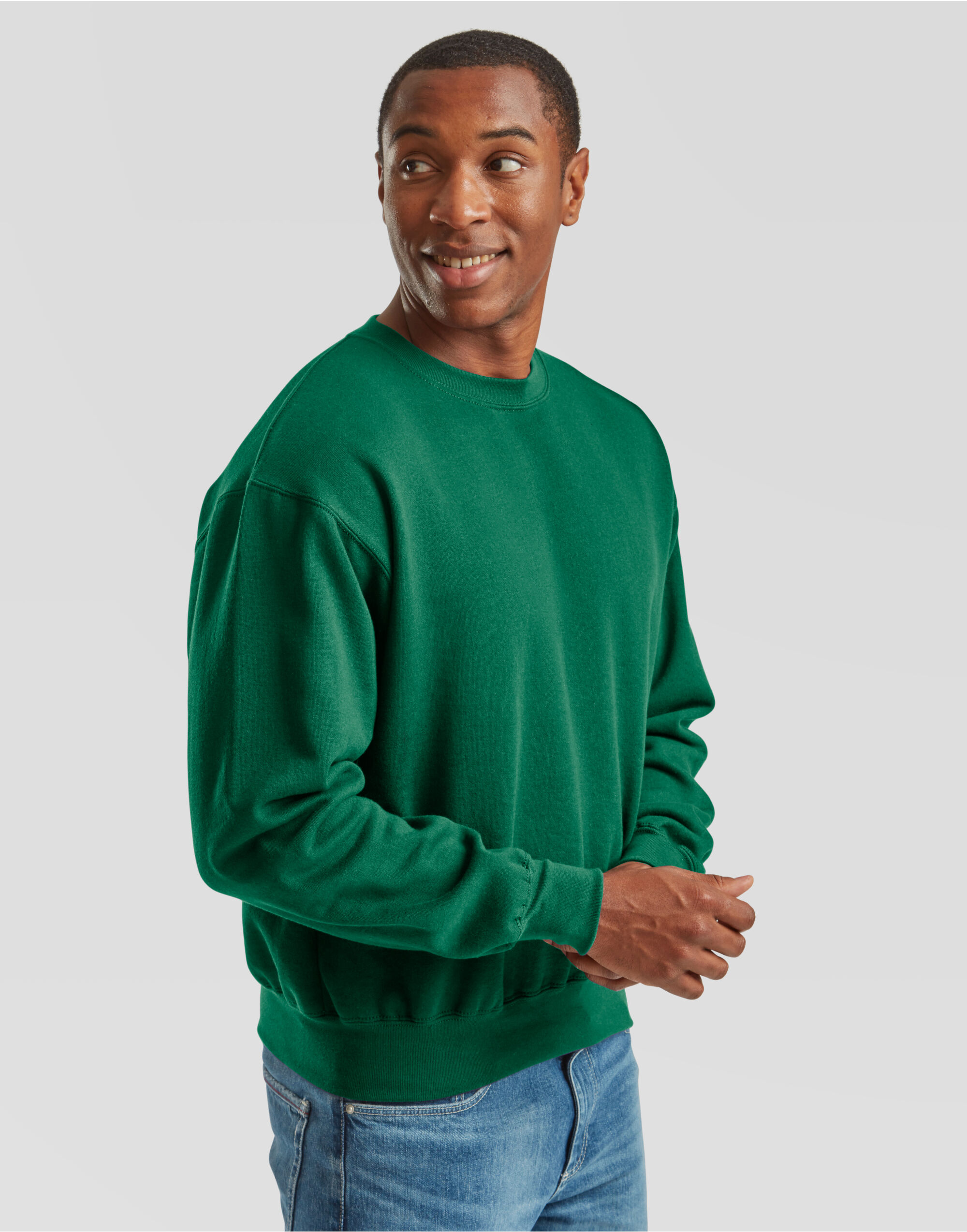 62276 Supercotton Sweat College Green