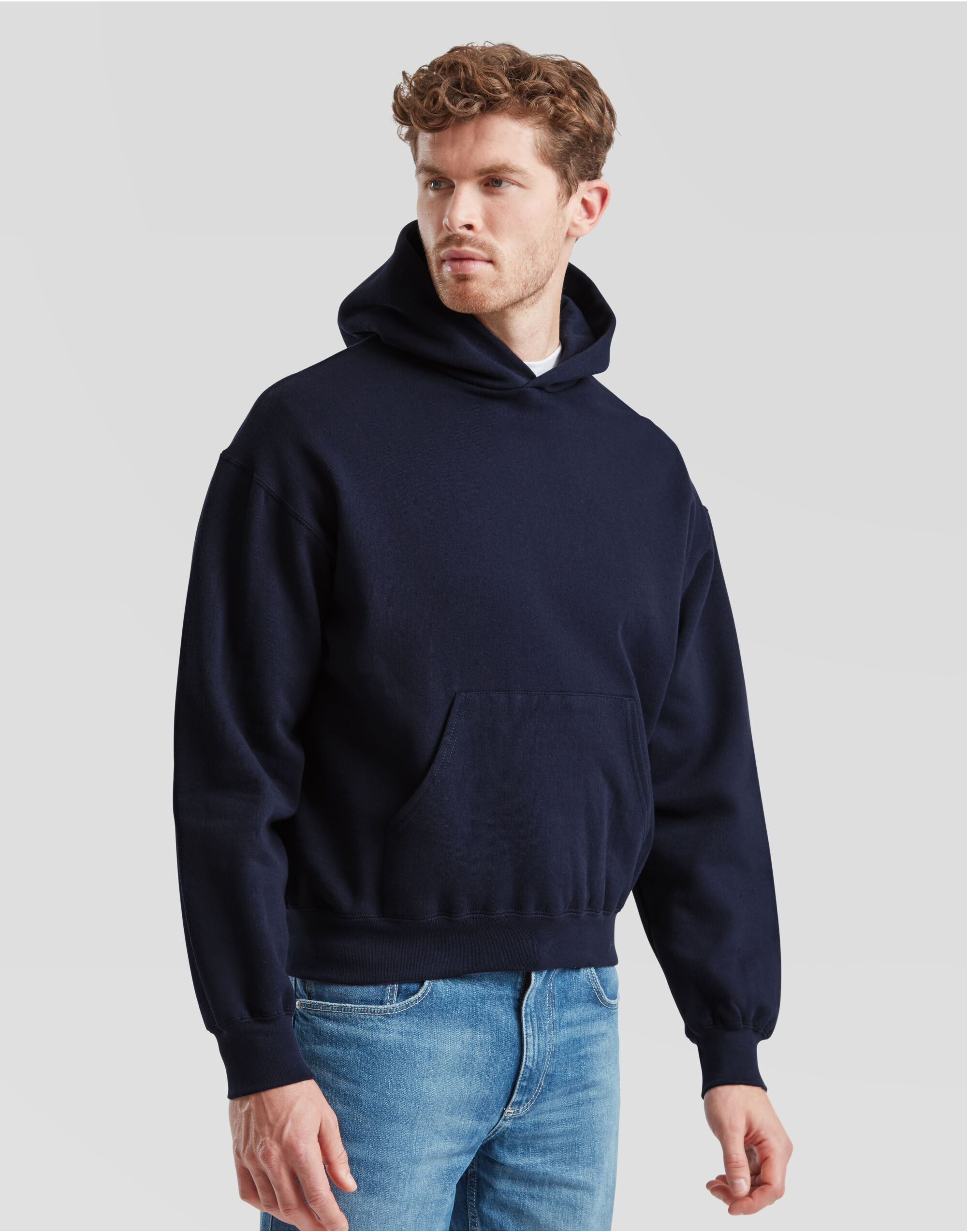 62278 Deep Navy Supercotton Hooded Sweat