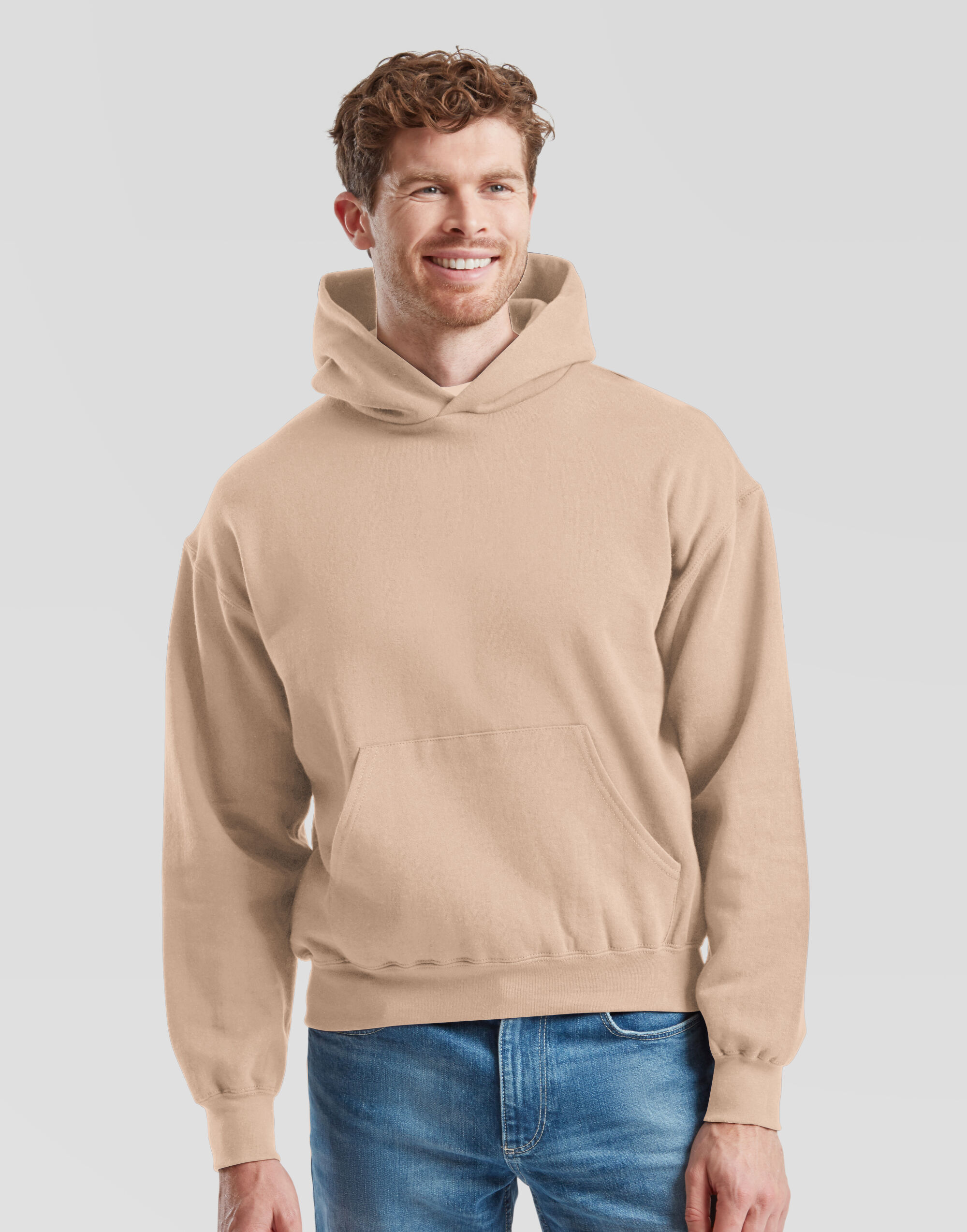 62278 Supercotton Hooded Sweat Desert Sand