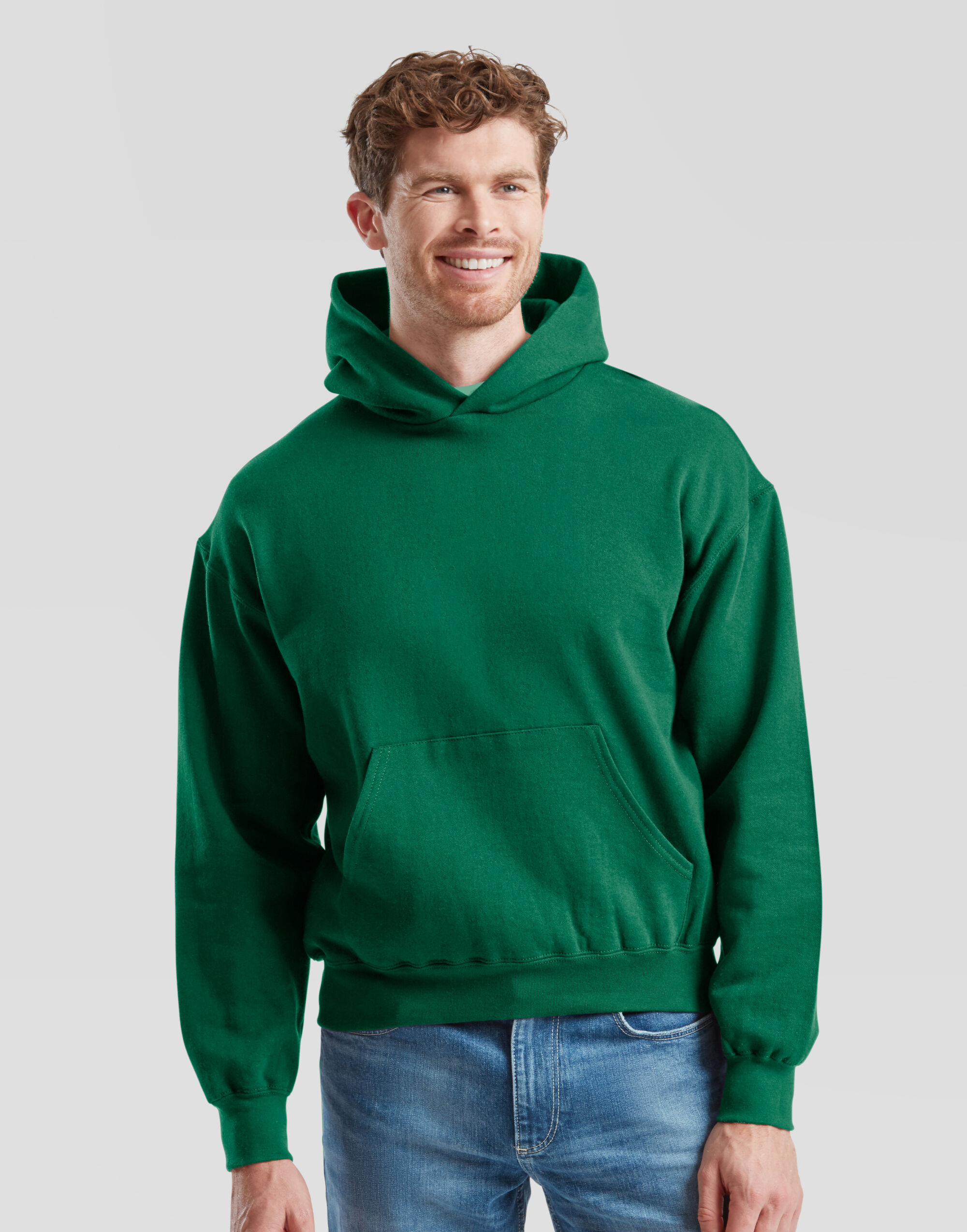 62278 Supercotton Hooded Sweat College Green