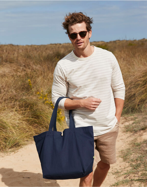 Pure Grey EarthAware® Organic Marina Tote