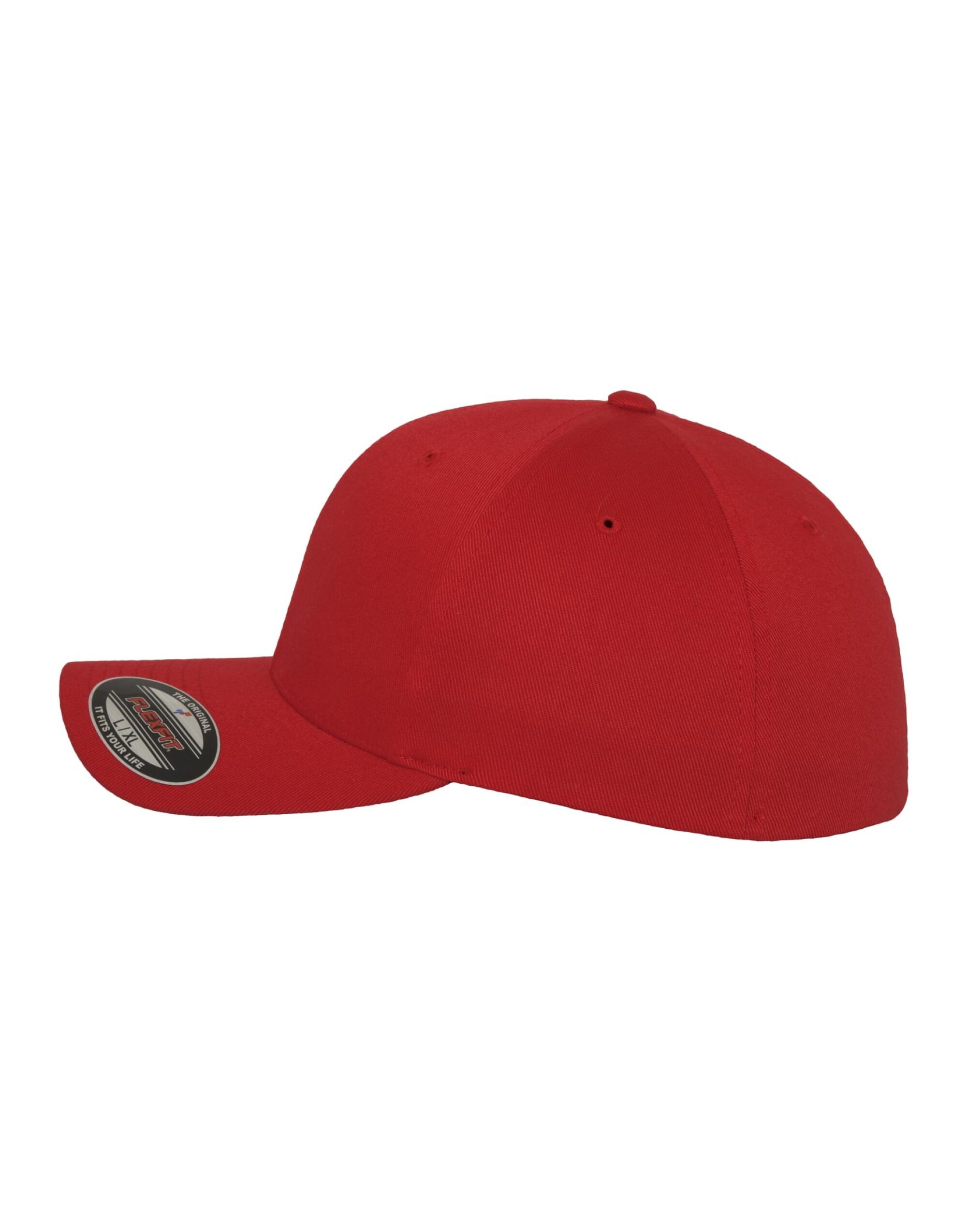 6277 Wooly Combed Cap Red