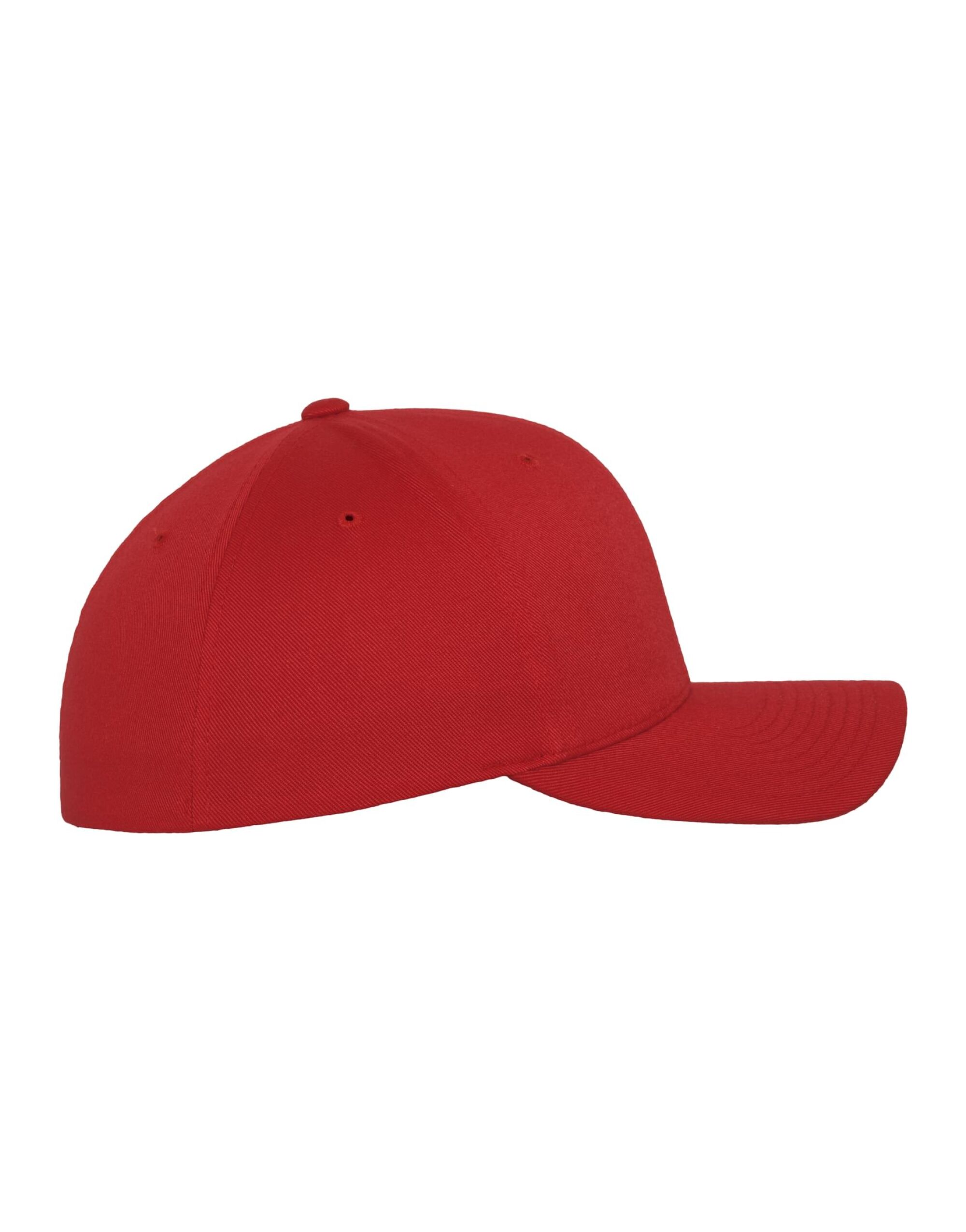 6277 Wooly Combed Cap Red