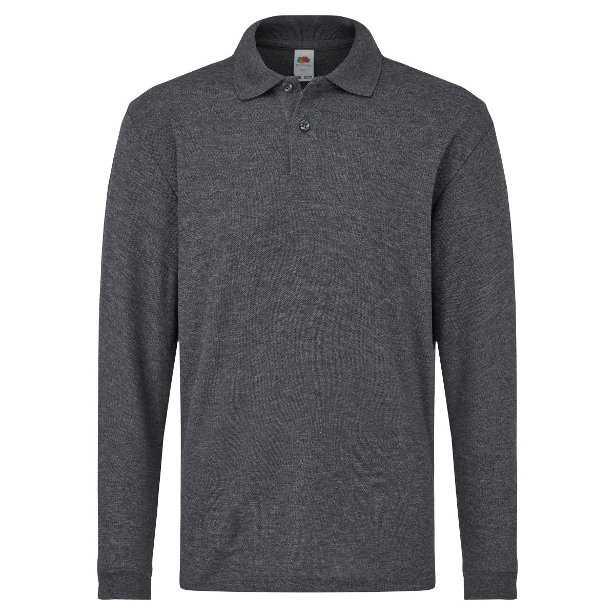 63201 Kid’s 65/35 L/Sleeve Polo Dark Heather 63201 Kid’s 65/35 L/Sleeve Polo Dark Heather