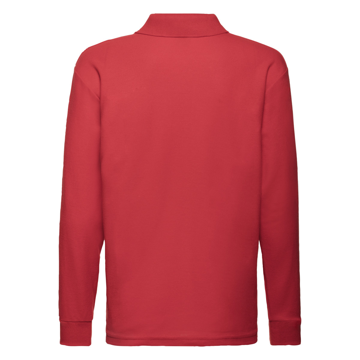 63201 Kid’s 65/35 L/Sleeve Polo Red