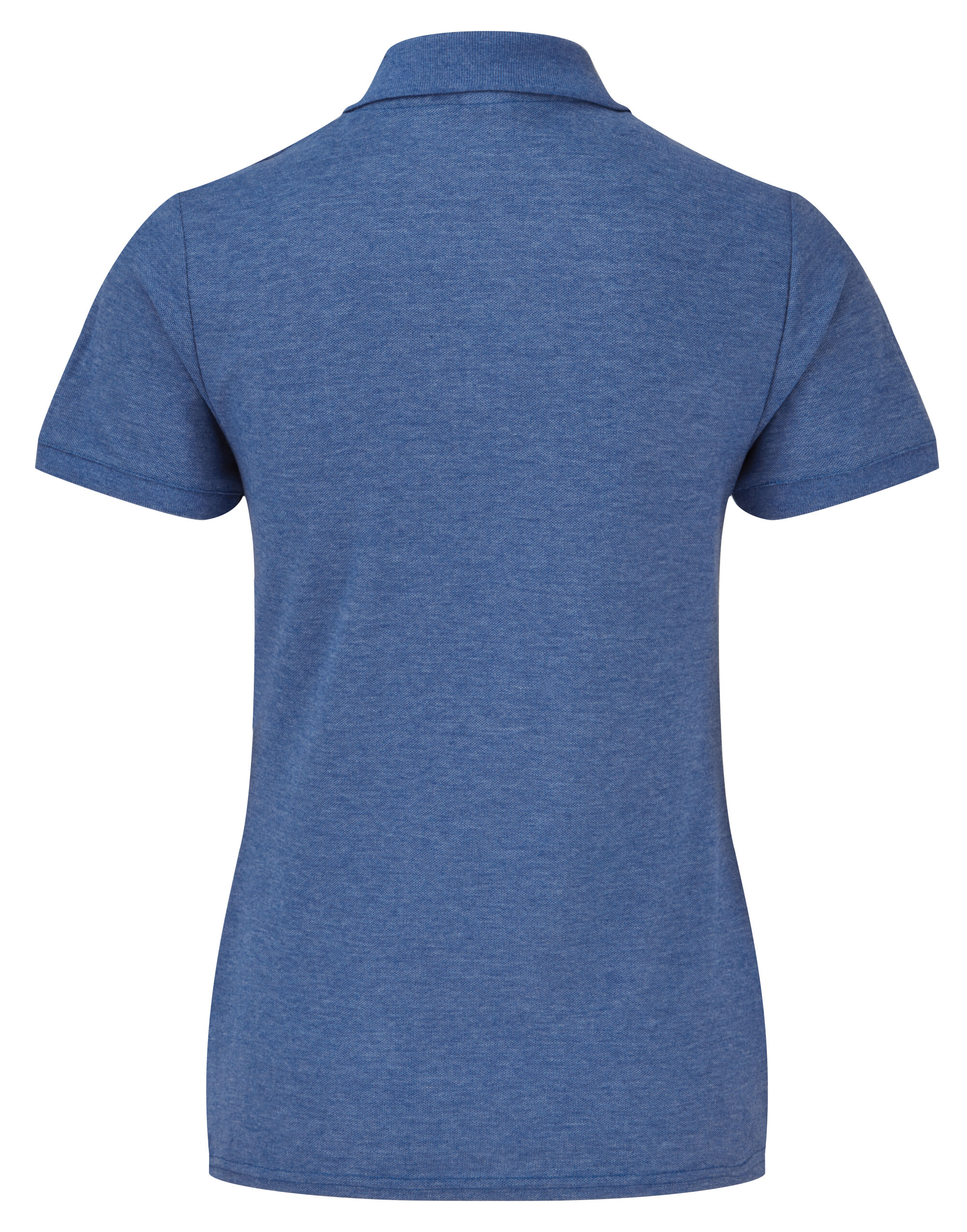 63212 Ladies’ 65/35 Polo Retro Heather Royal