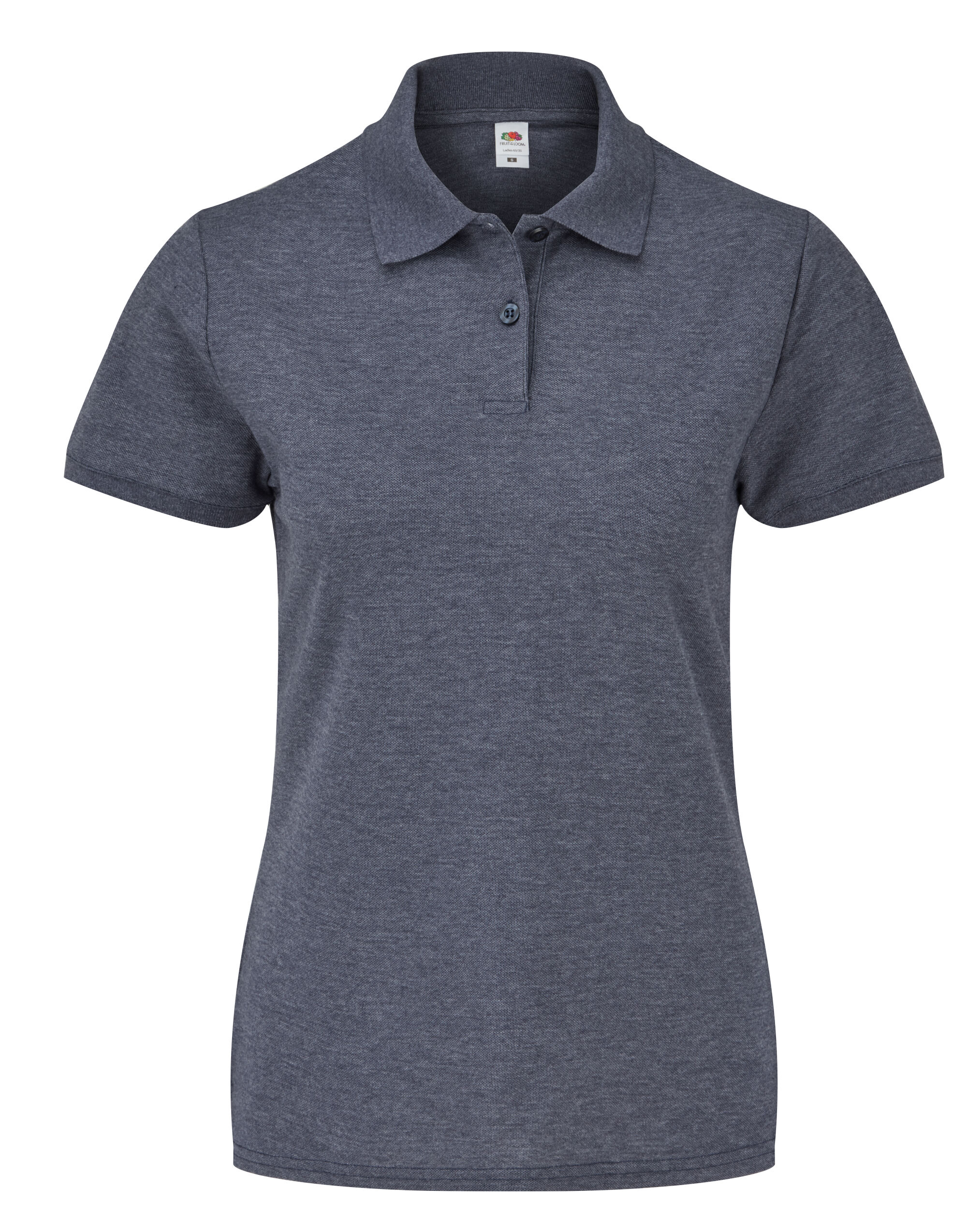 63212 Ladies’ 65/35 Polo Vintage Heather Navy 63212 Ladies’ 65/35 Polo Vintage Heather Navy