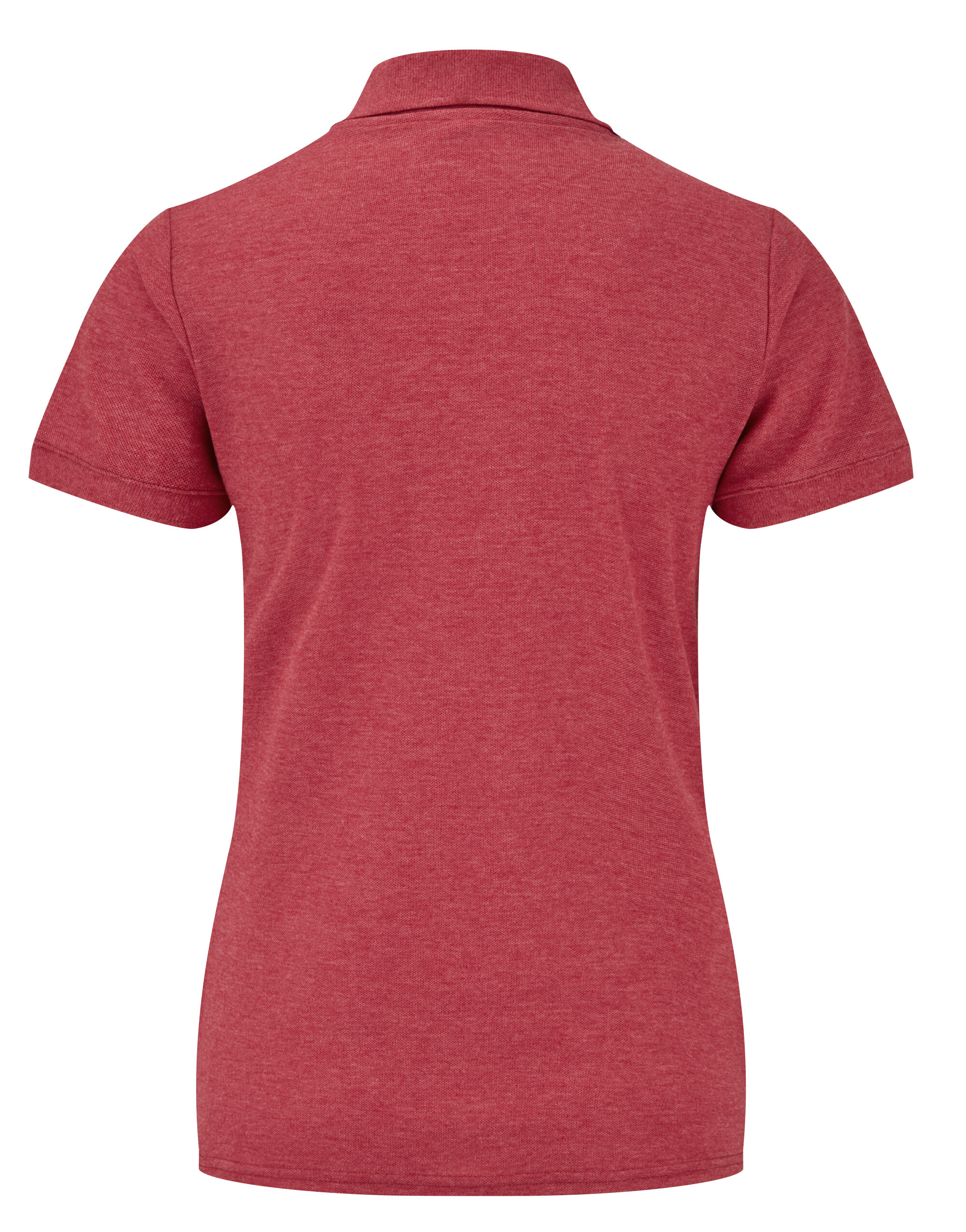 63212 Ladies’ 65/35 Polo Vintage Heather Red