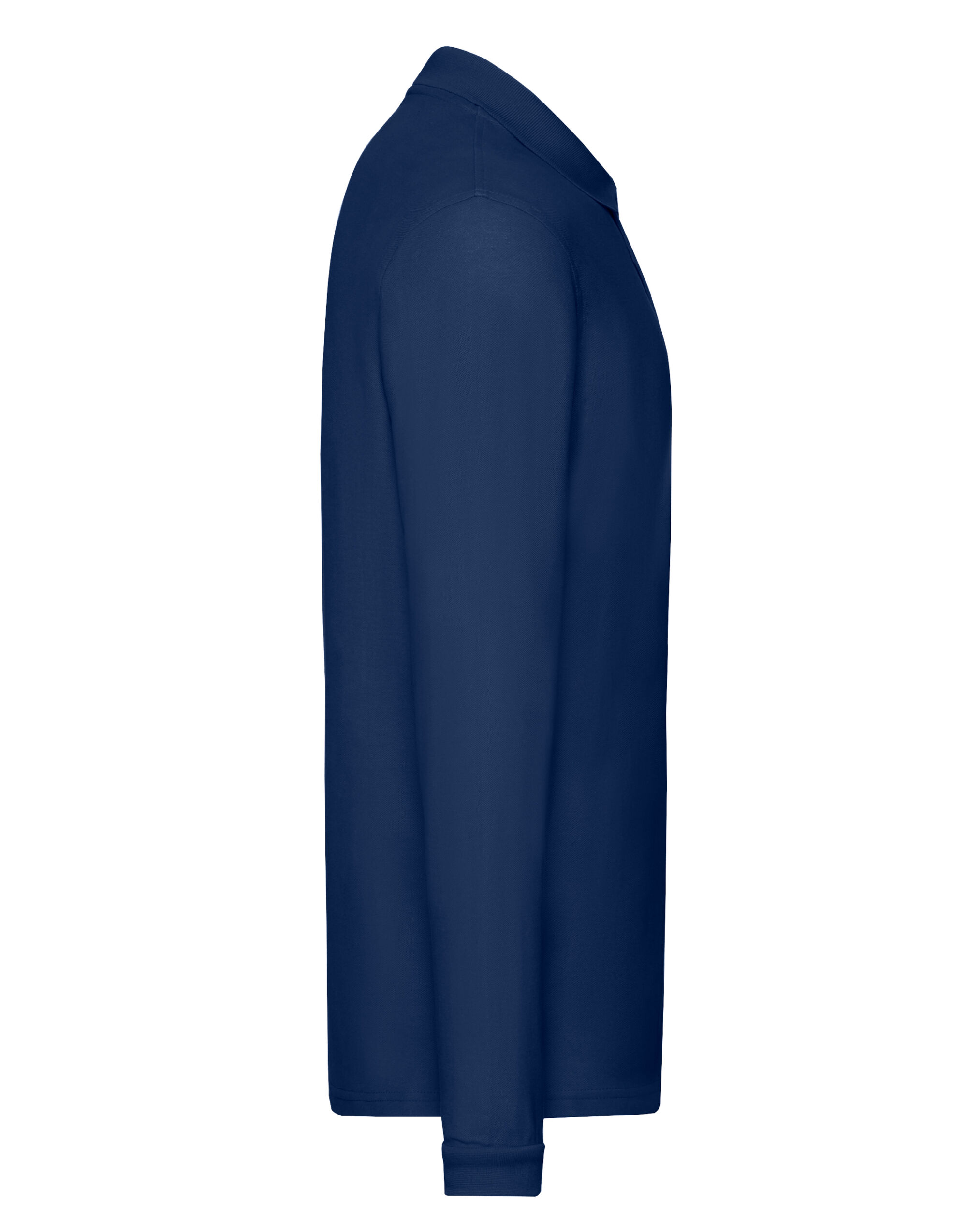 63310 Men’s Premium Long Sleeve Polo Navy Blue