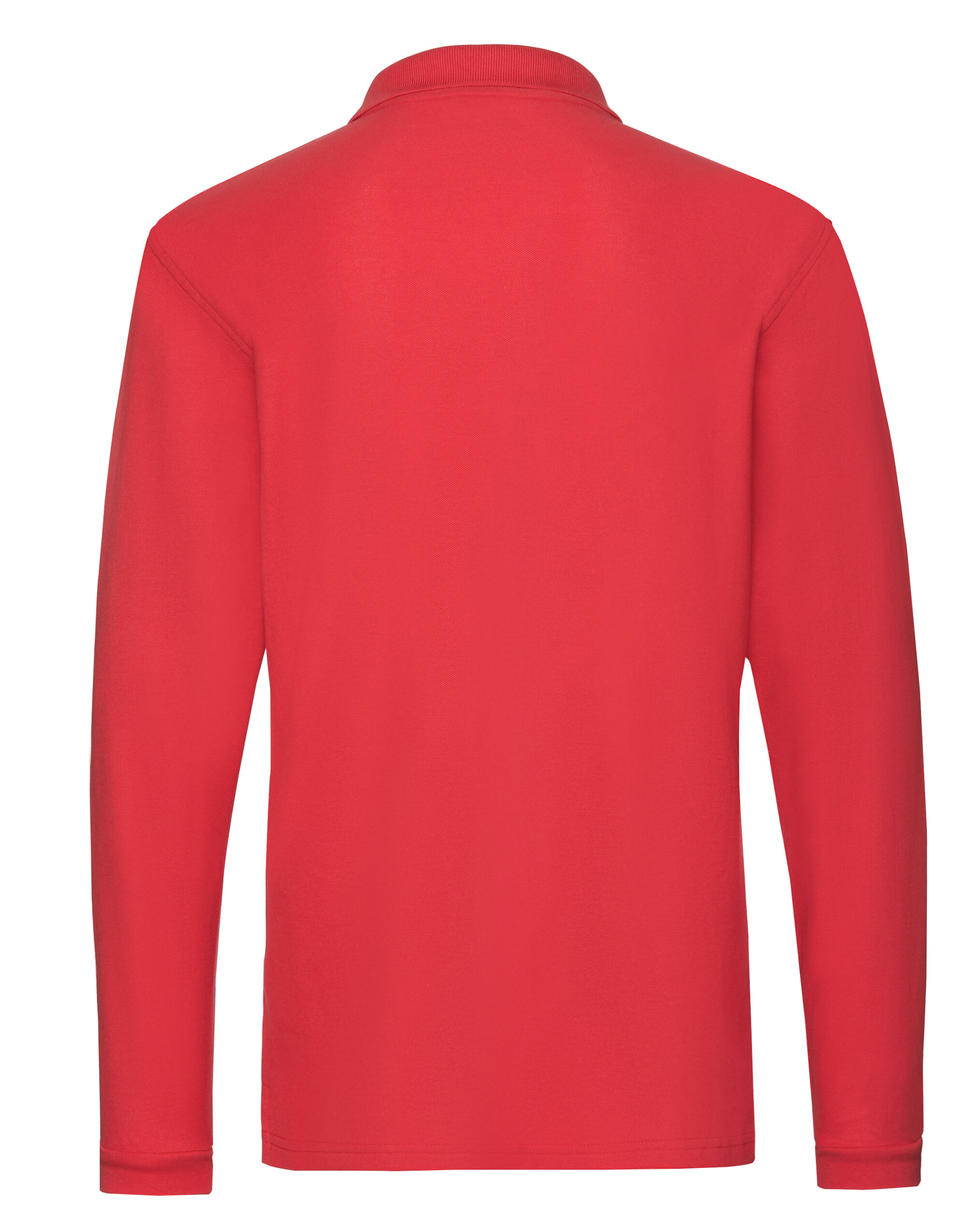 63310 Red Men’s Premium Long Sleeve Polo