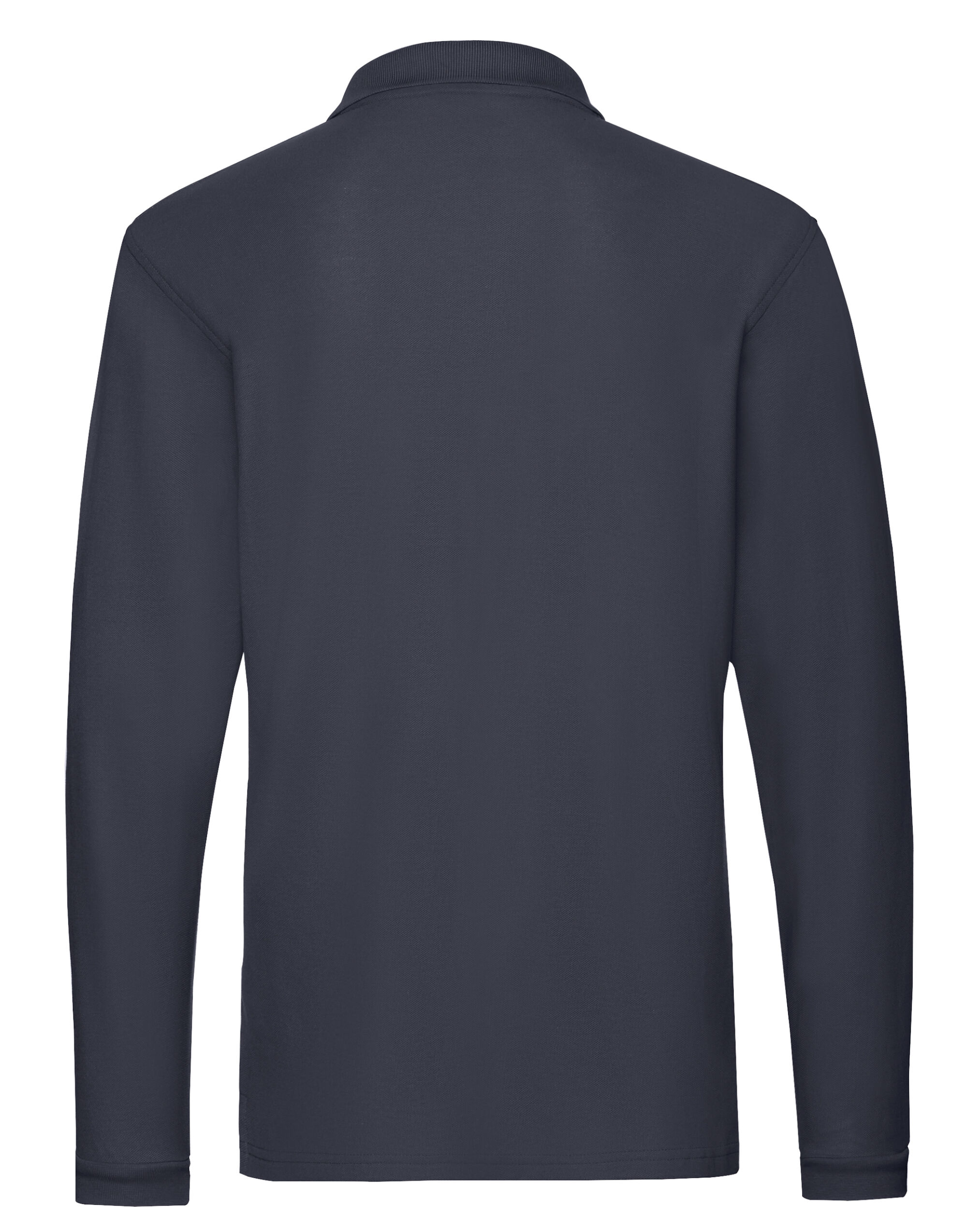 63310 Men’s Premium Long Sleeve Polo Deep Navy