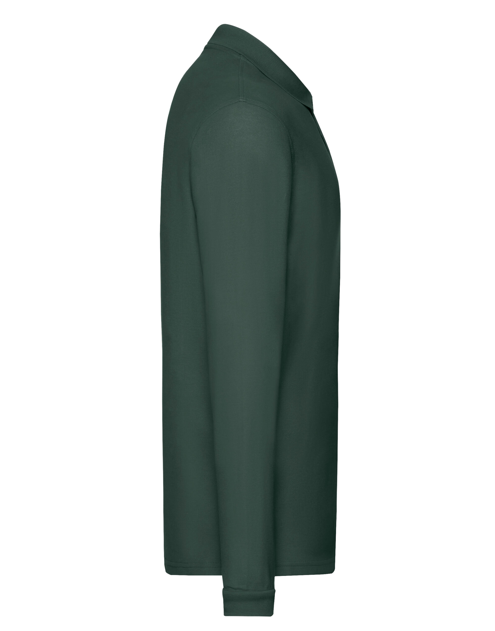 63310 Men’s Premium Long Sleeve Polo Forest Green