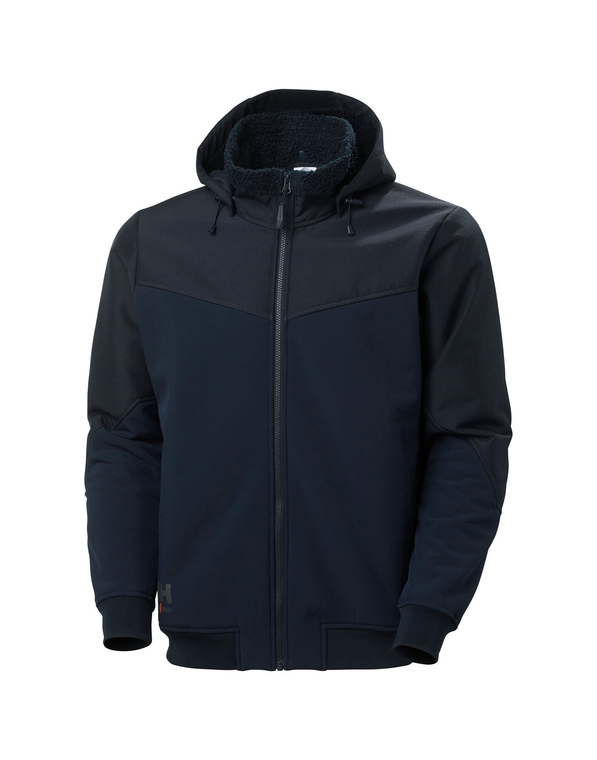 74291 Navy Blue Oxford Winter Softshell Jacket