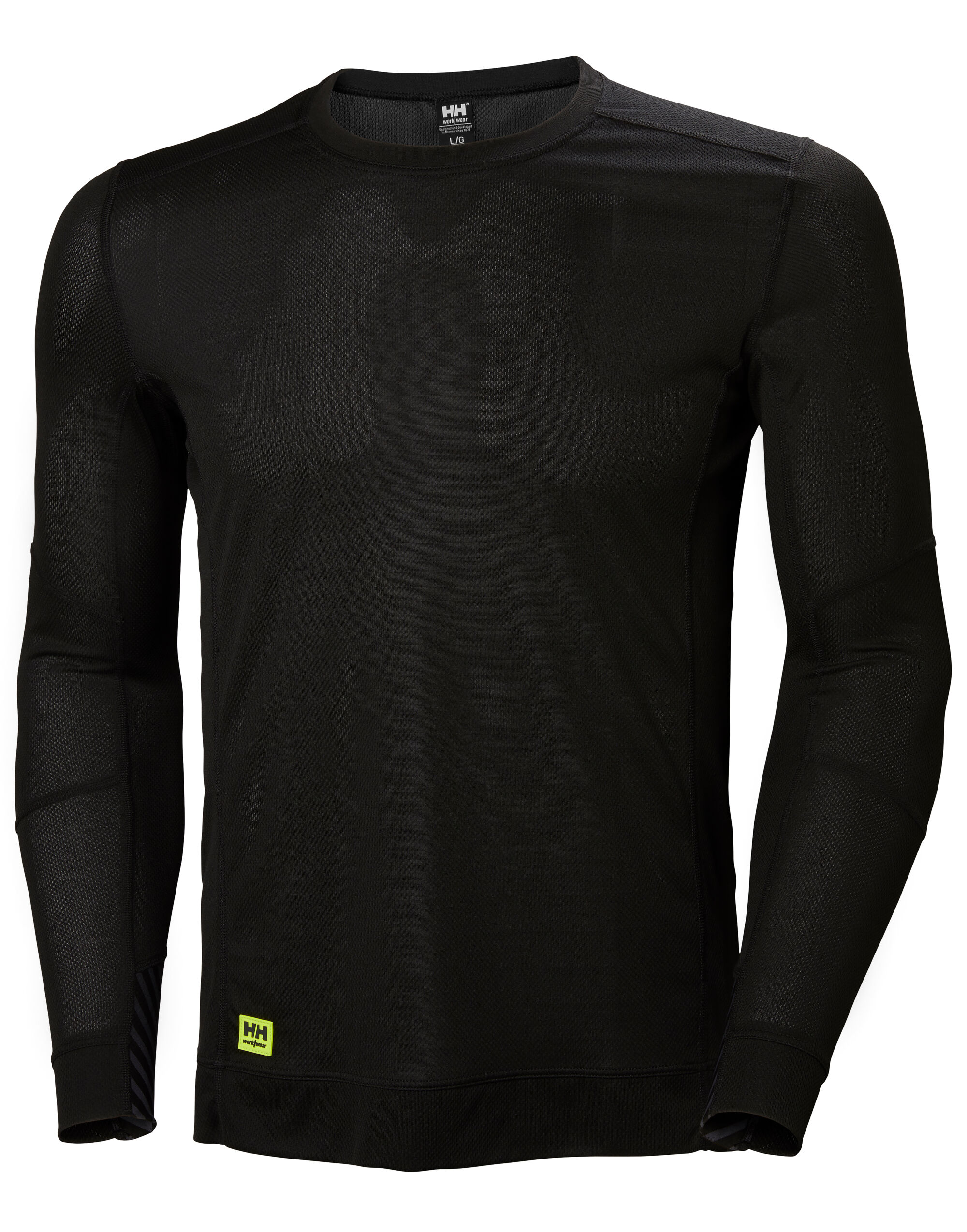 75105 LIFA Crew Neck Baselayer Black
